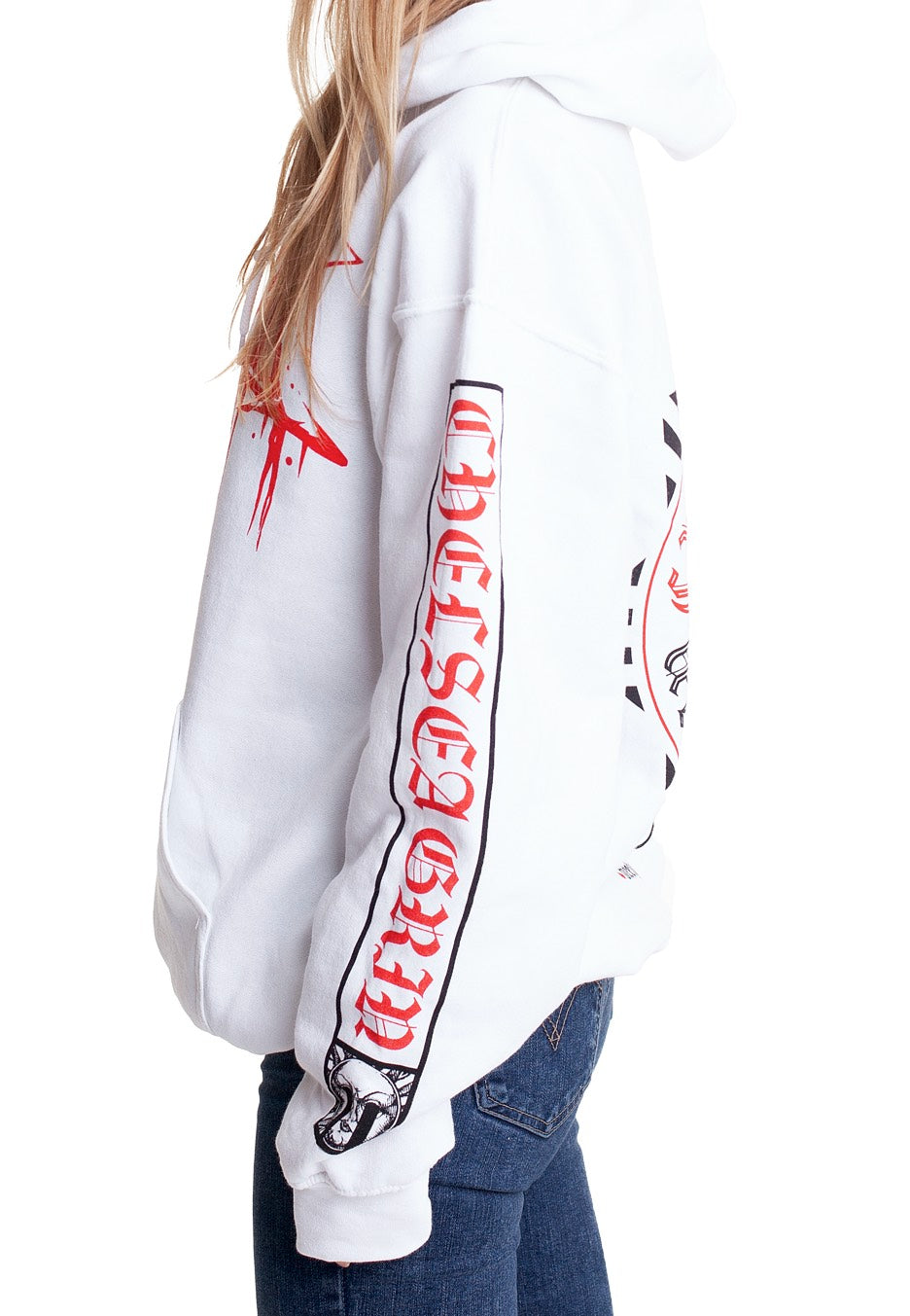 Chelsea Grin - Bleeding Sun White - Hoodie | Women-Image