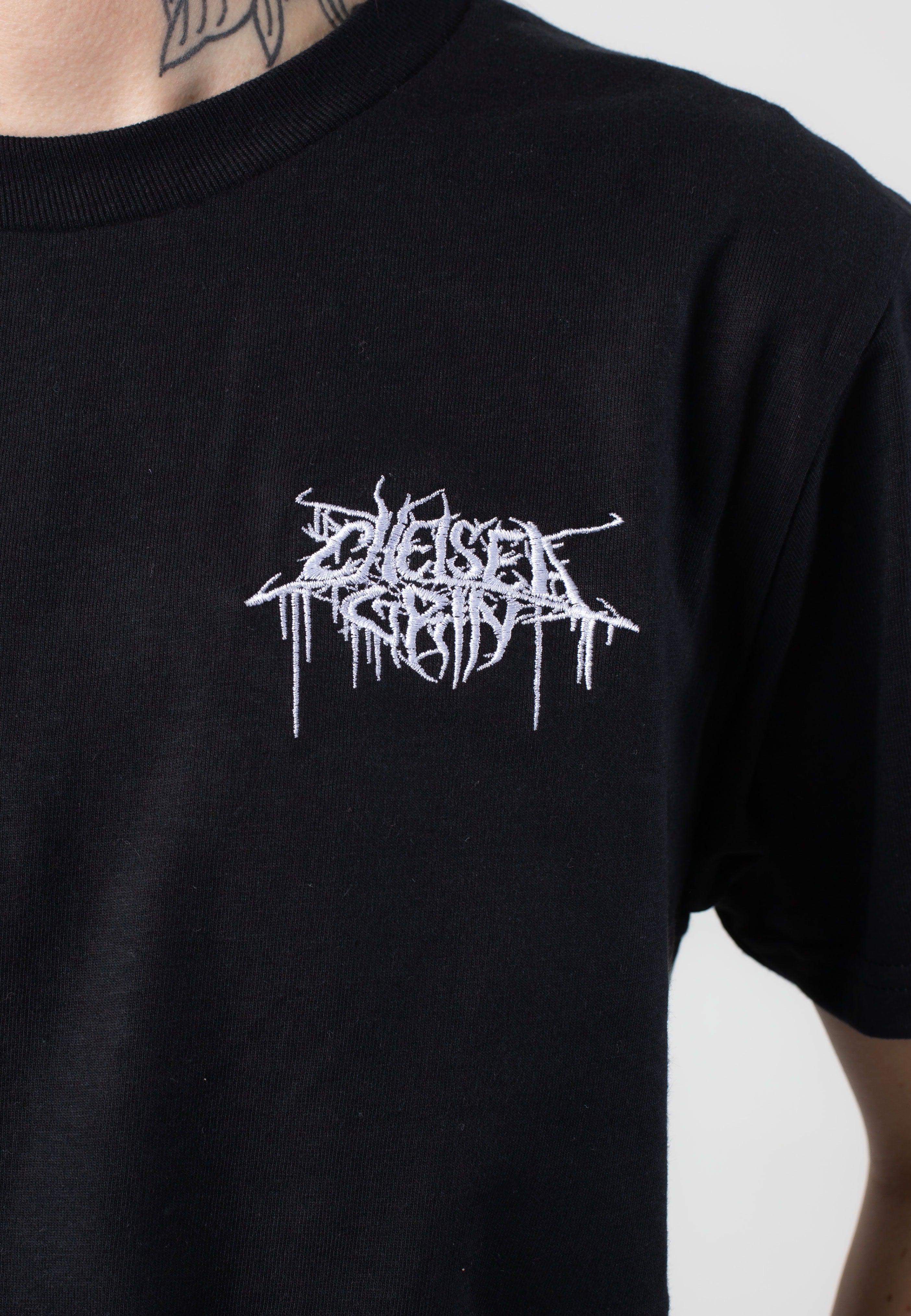 Chelsea Grin - Embroidered Logo Pocket - T-Shirt | Women-Image