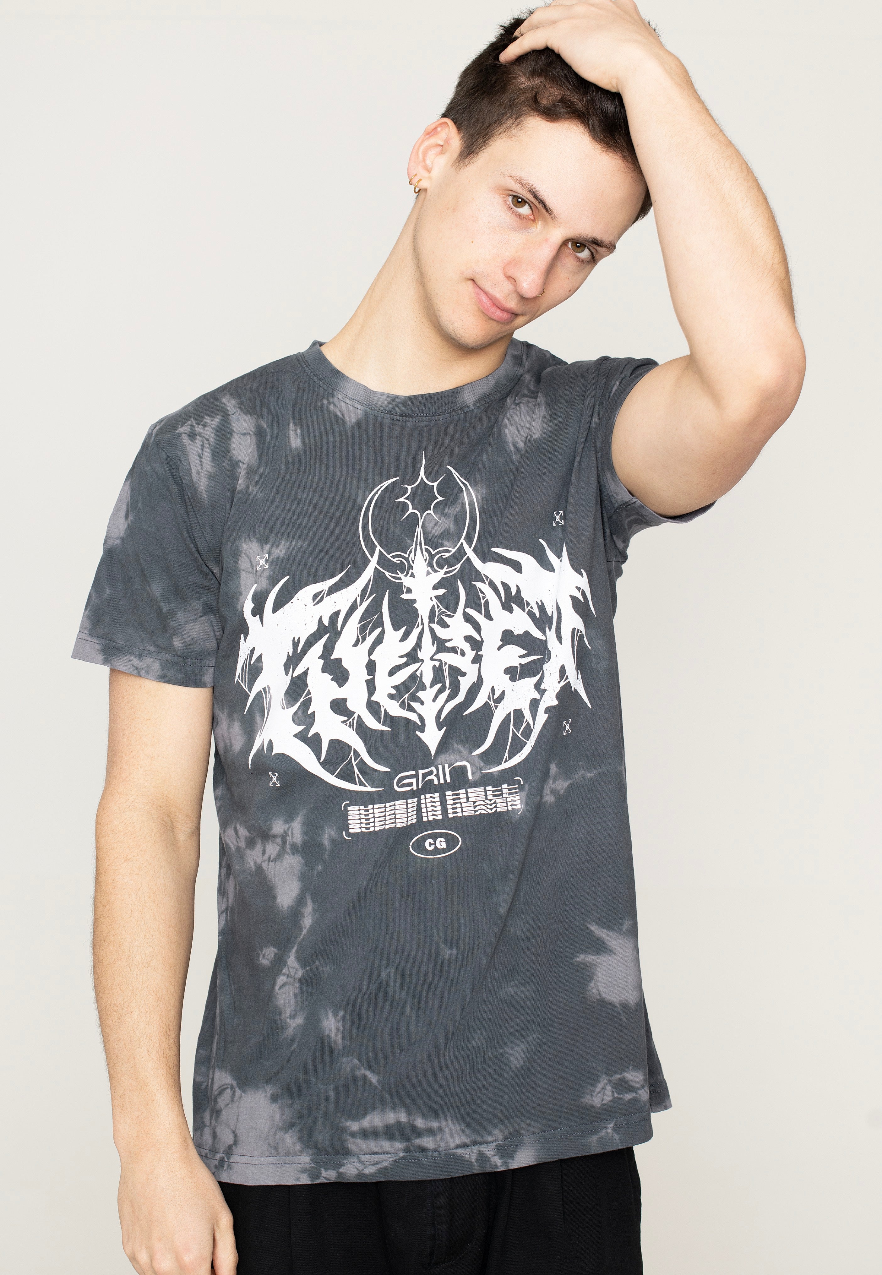 Chelsea Grin - Evil Logo Dark Tie Dye - T-Shirt | Men-Image