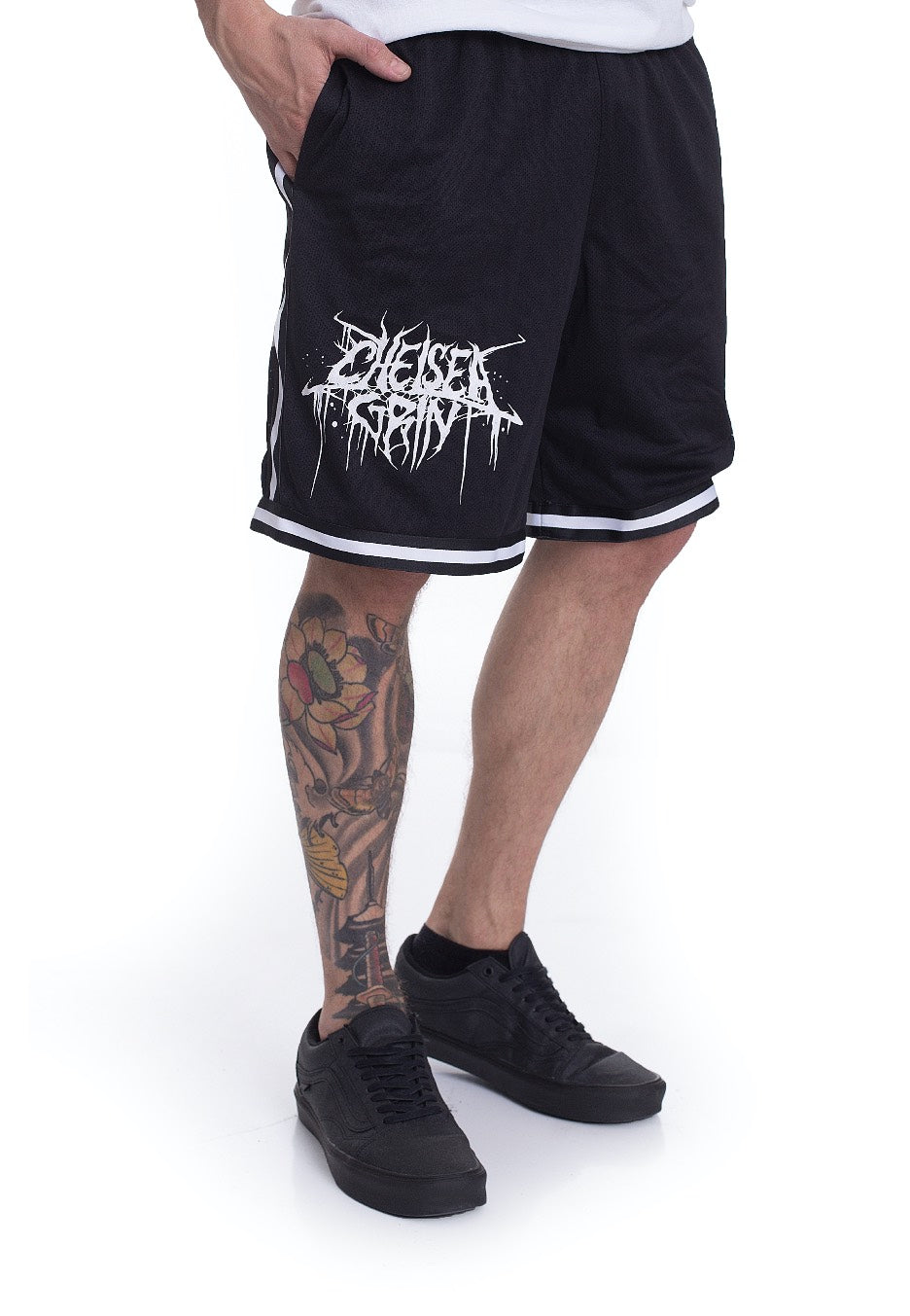 Chelsea Grin - Logo Striped - Shorts | Men-Image