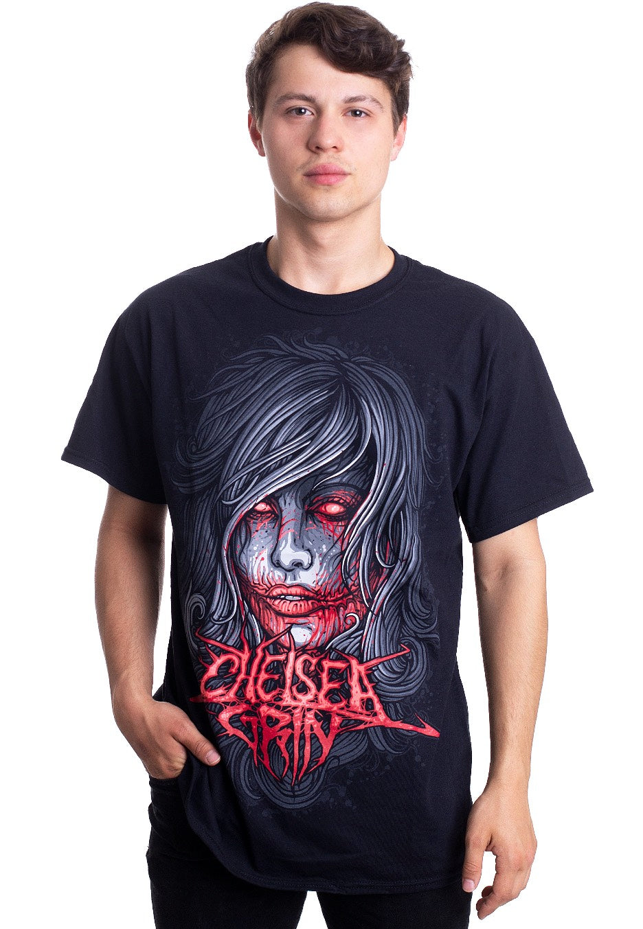 Chelsea Grin - New Girl Face - T-Shirt | Men-Image