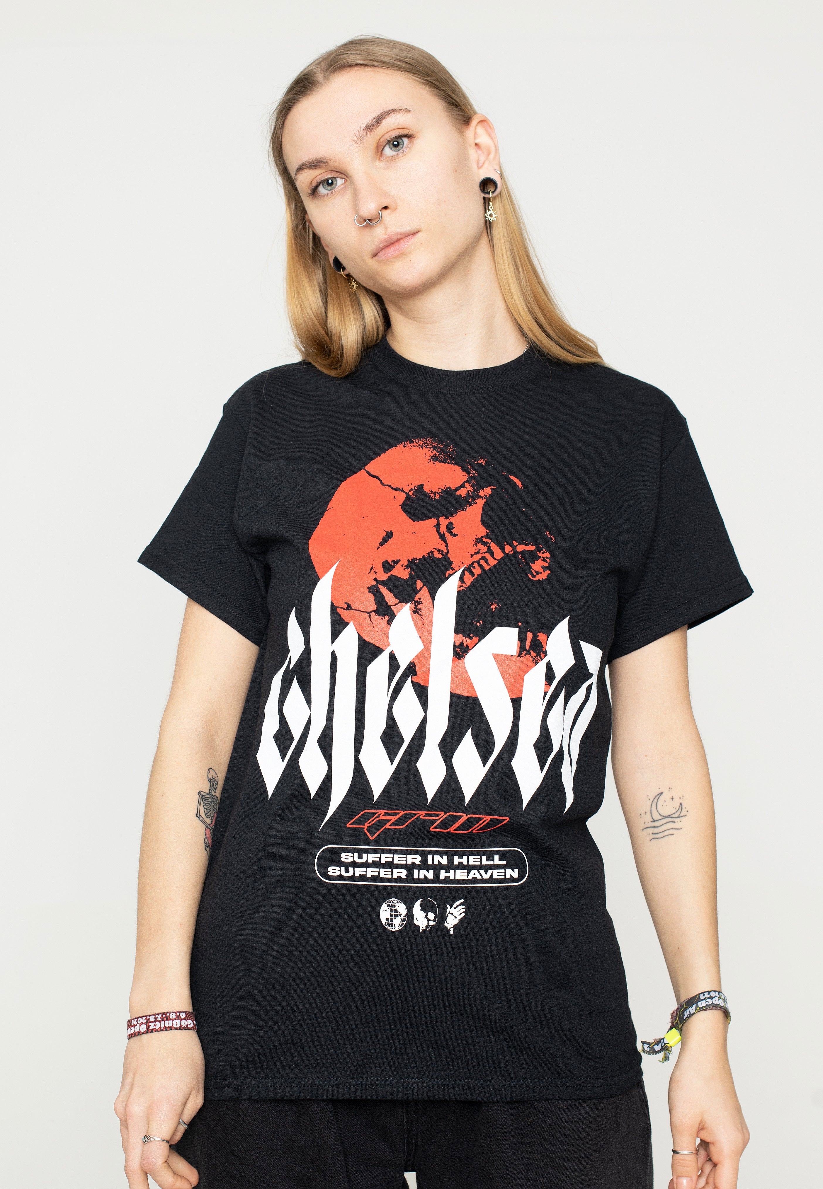 Chelsea Grin - Red Skull - T-Shirt | Women-Image