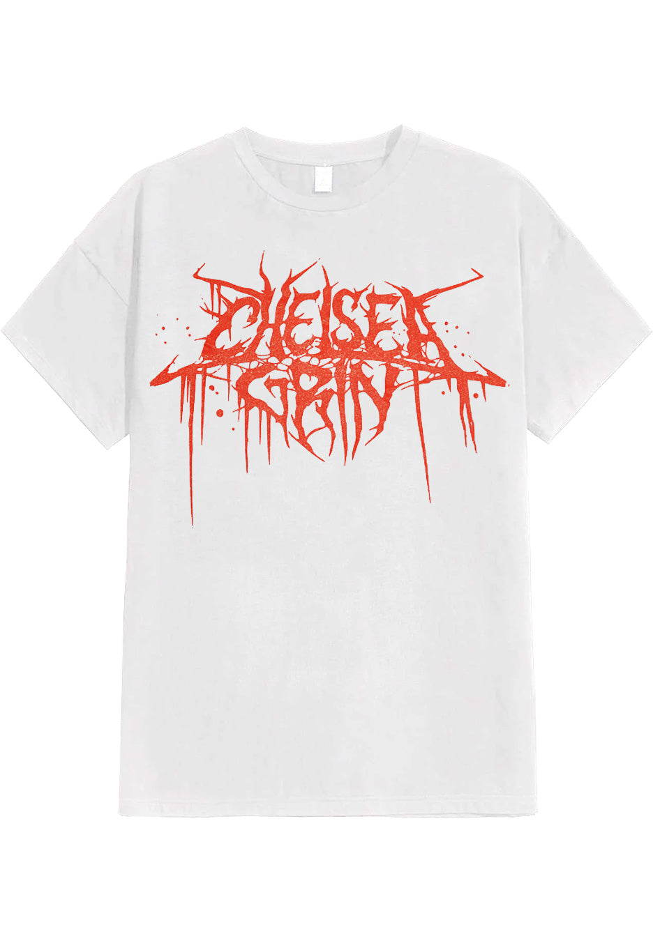 Chelsea Grin - Simple Logo White - T-Shirt | Neutral-Image