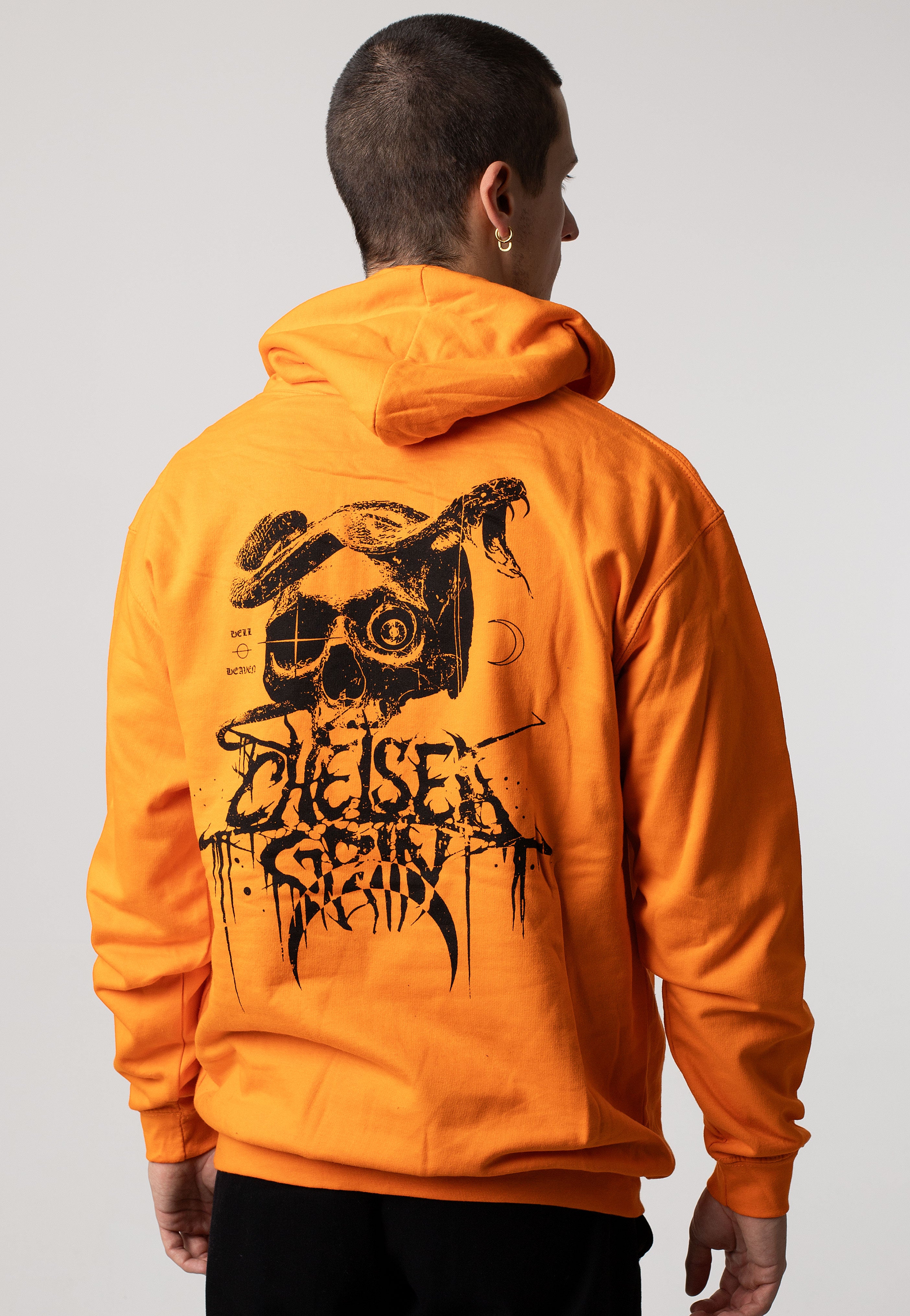 Chelsea Grin - Skull Snake Orange - Hoodie | Men-Image