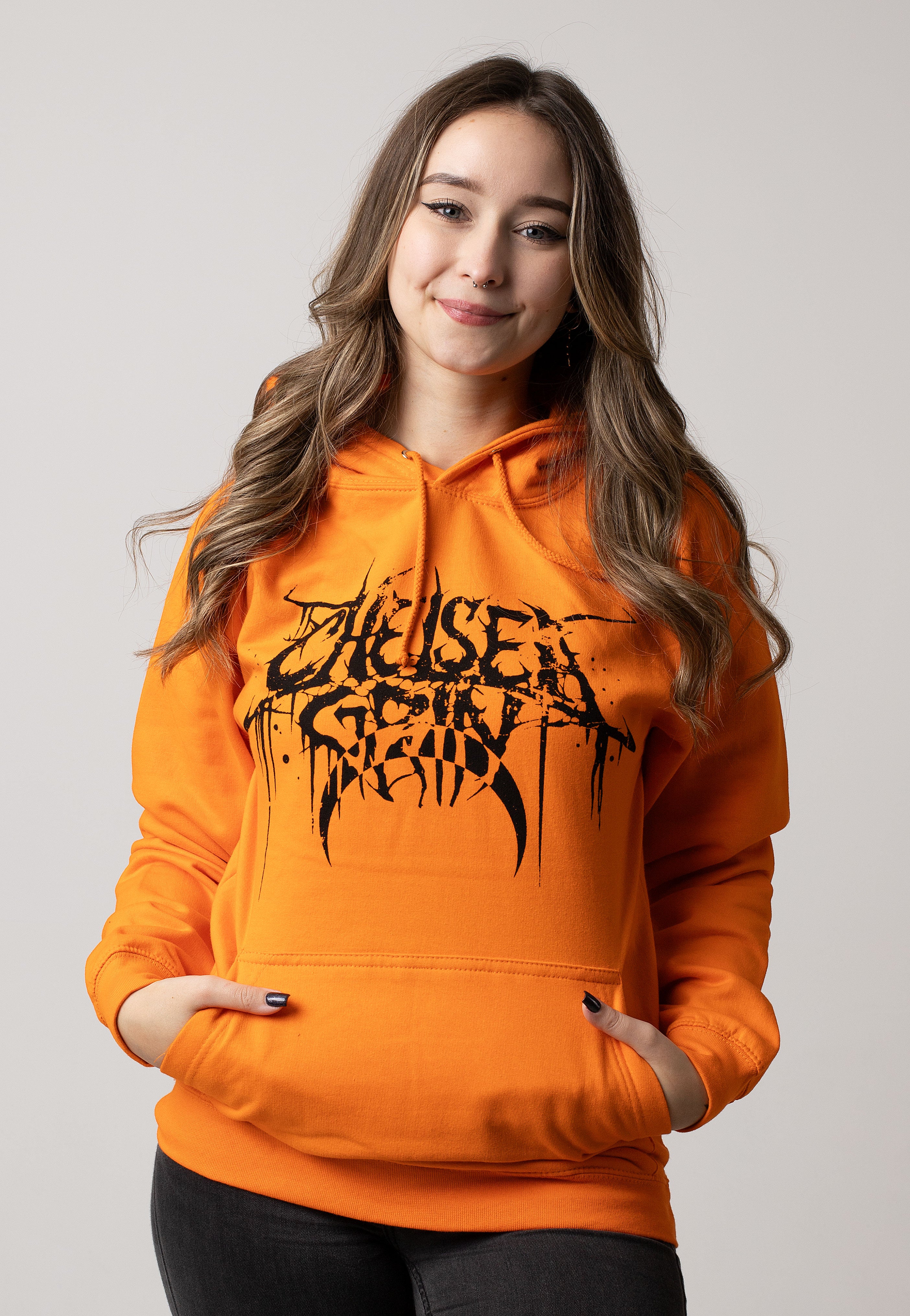 Chelsea Grin - Skull Snake Orange - Hoodie | Women-Image