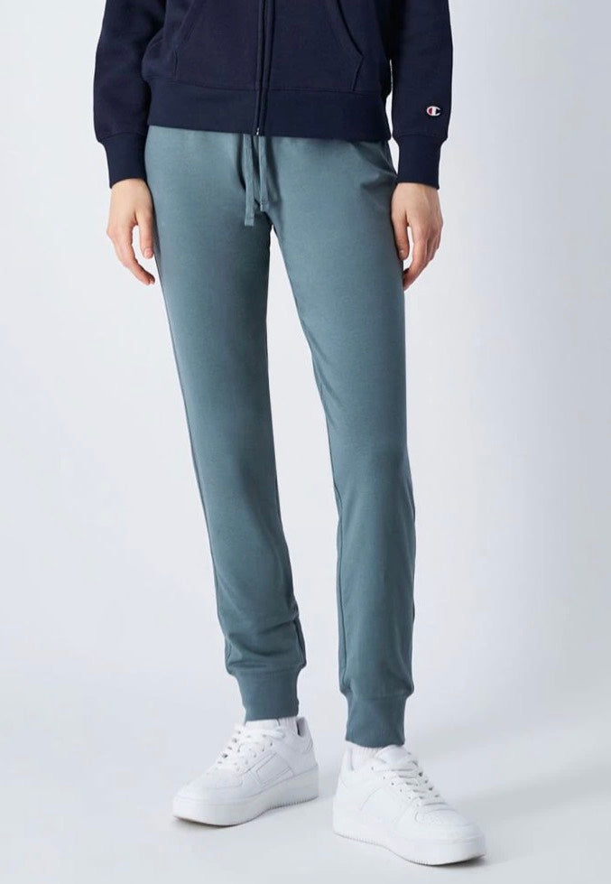 Champion - Rib Cuff Balsamo Green - Pants | Women-Image