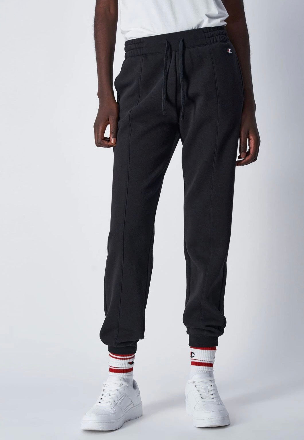 Champion - Rib Cuff Black Beauty - Pants | Women-Image