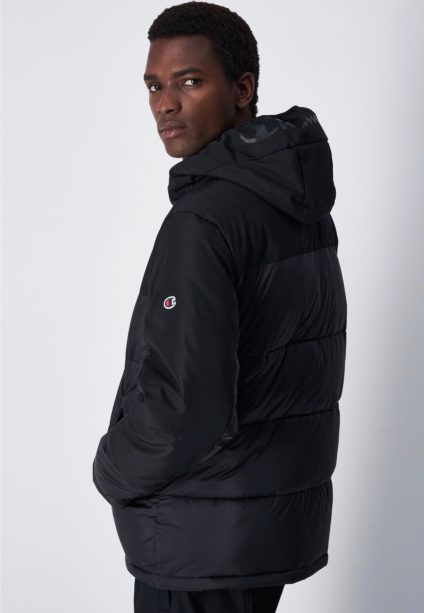 Champion - Hooded Black Beauty - Jacket | Men-Image