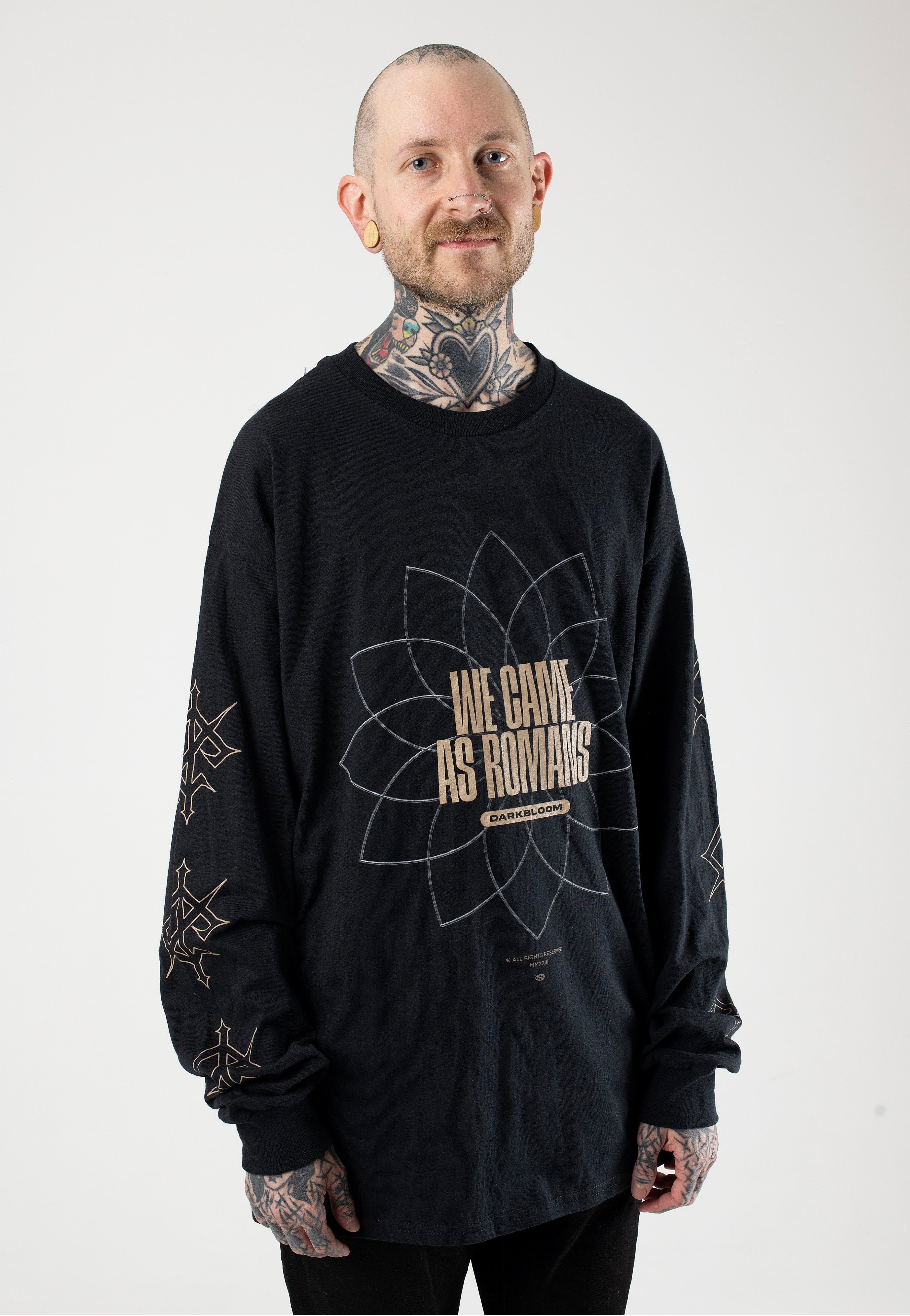 We Came As Romans - Gold Lotus - Longsleeve | Men-Image