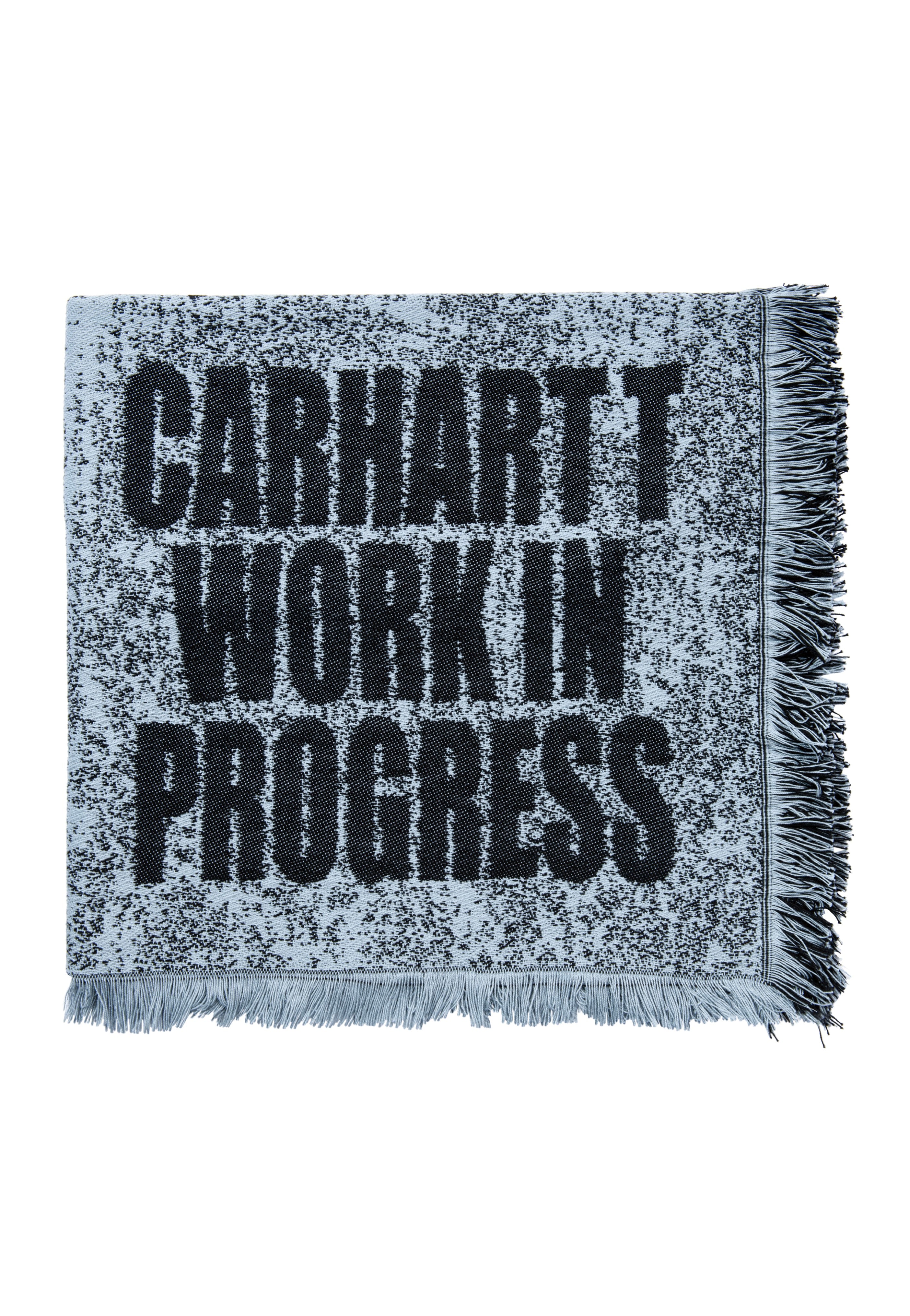 Carhartt WIP - Chrysanthemum Woven Misty Sky/Black - Blanket | Neutral-Image