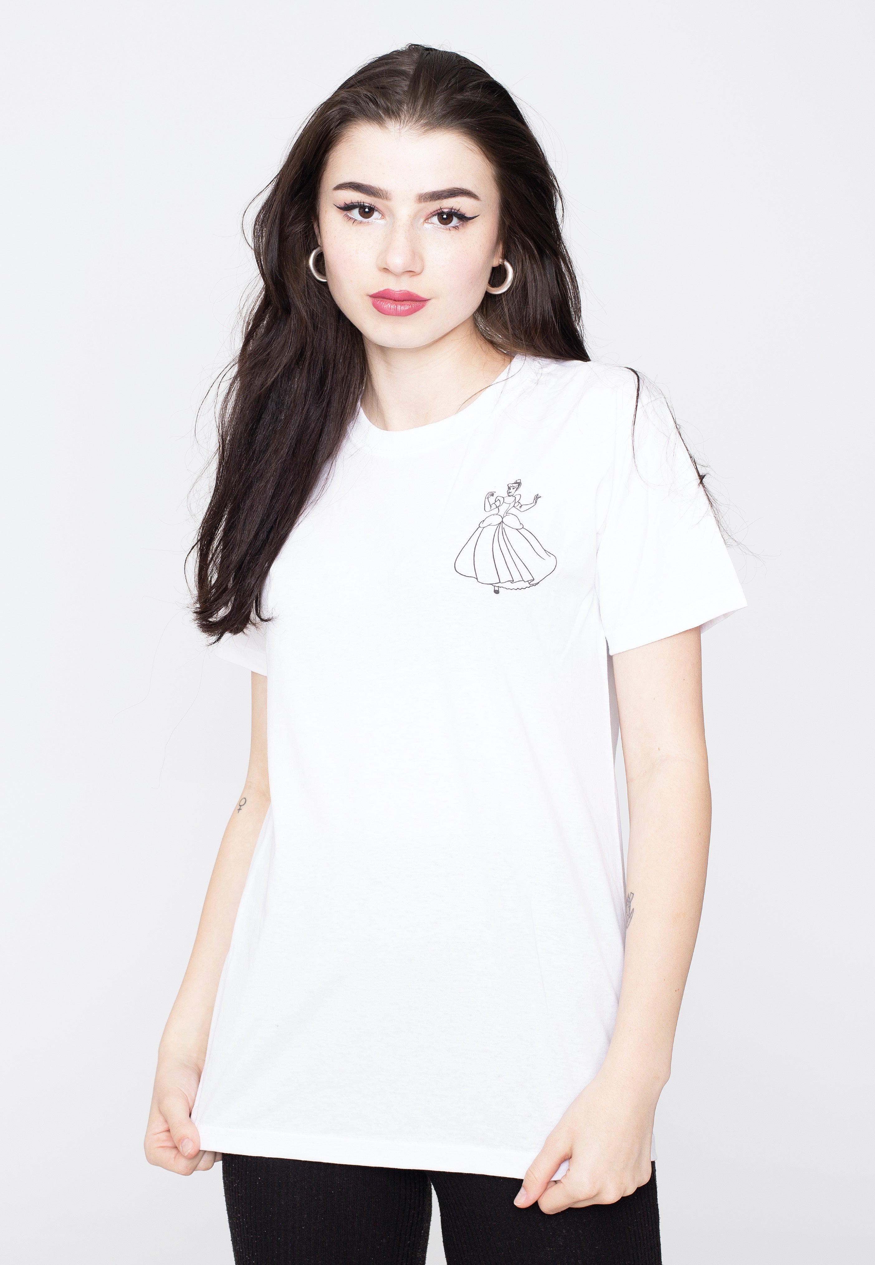 Cinderella - Vintage Line Cinderella White - T-Shirt | Women-Image