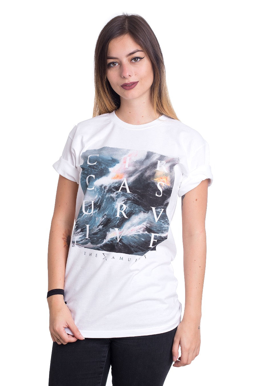 Circa Survive - Waves White - T-Shirt | Women-Image