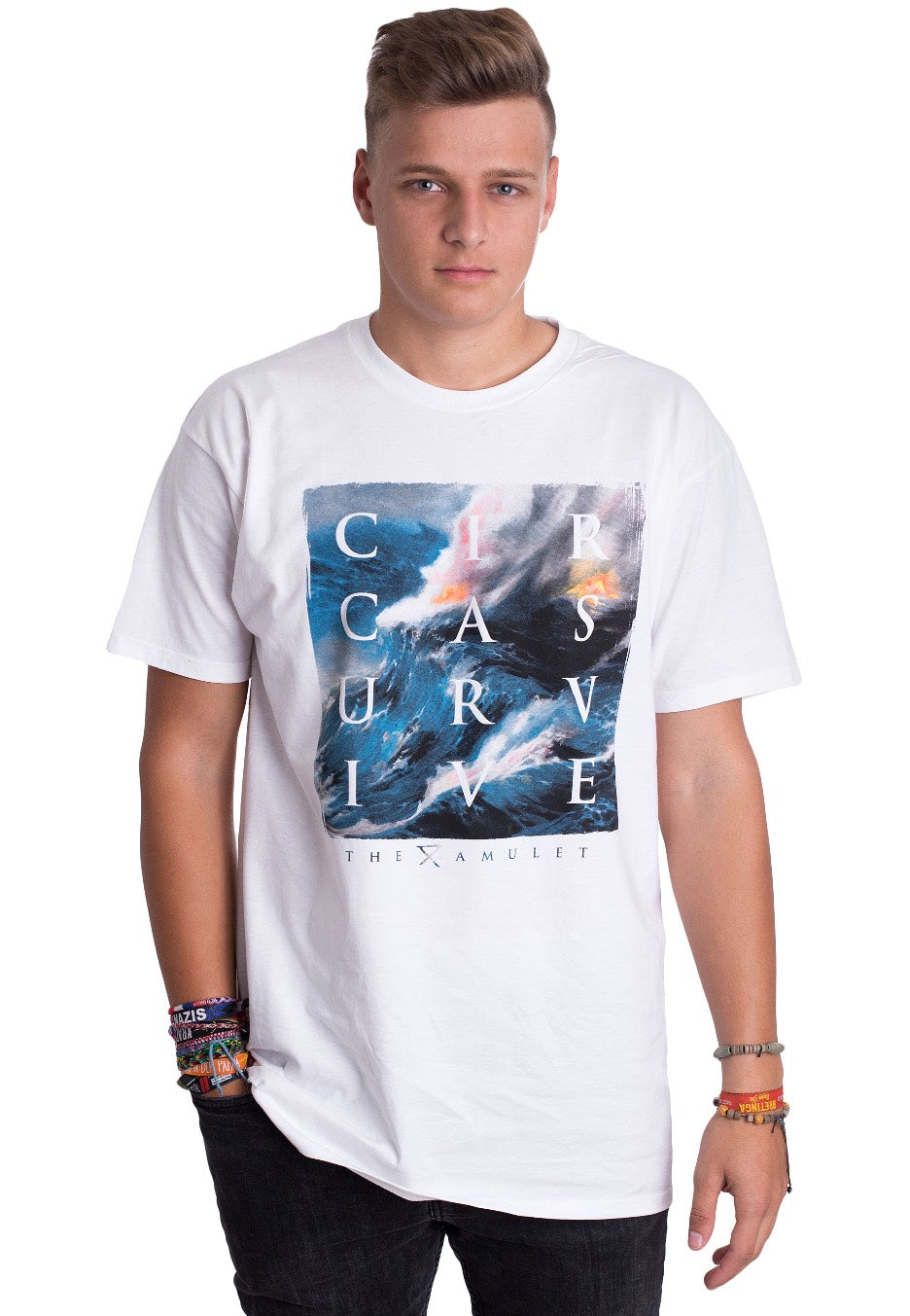 Circa Survive - Waves White - T-Shirt | Men-Image