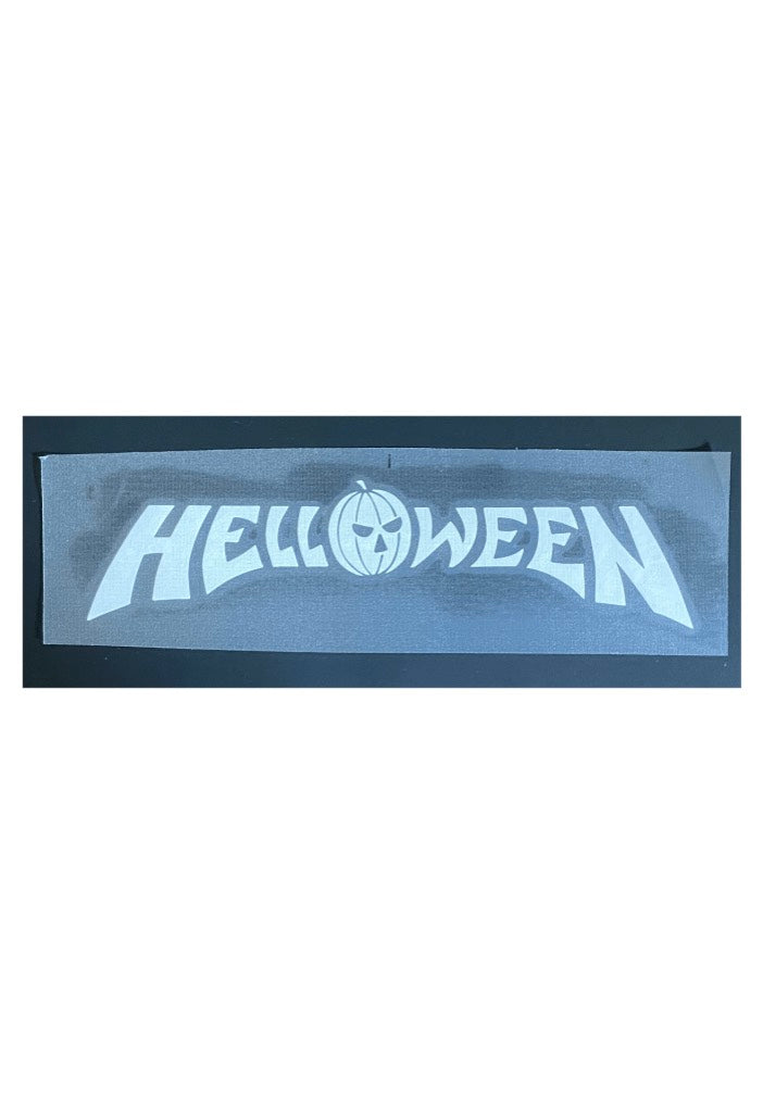 Helloween - Classic Logo White - Autoaufkleber | Neutral-Image