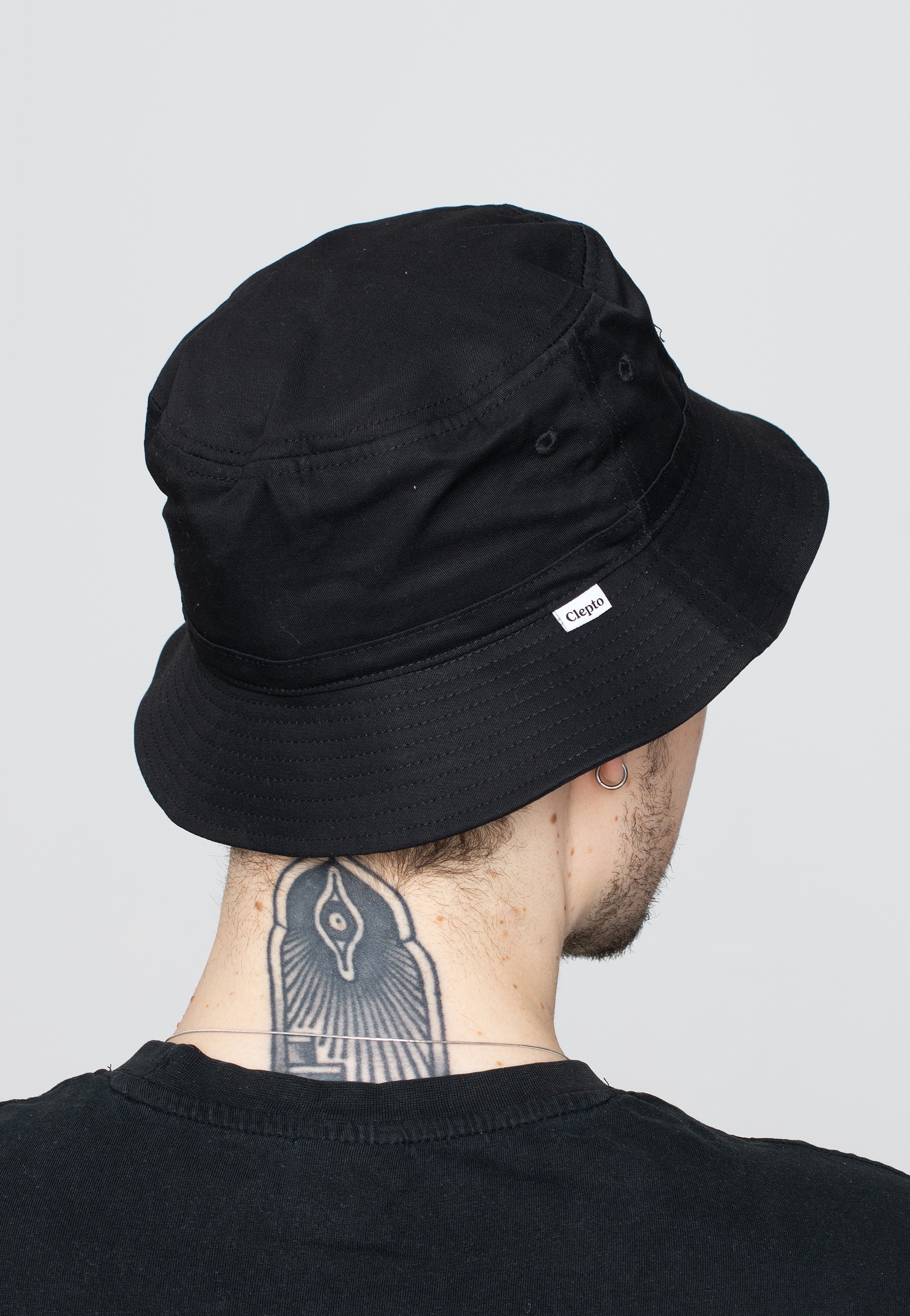 Cleptomanicx - Bucket Wash Black - Bucket Hat | Neutral-Image