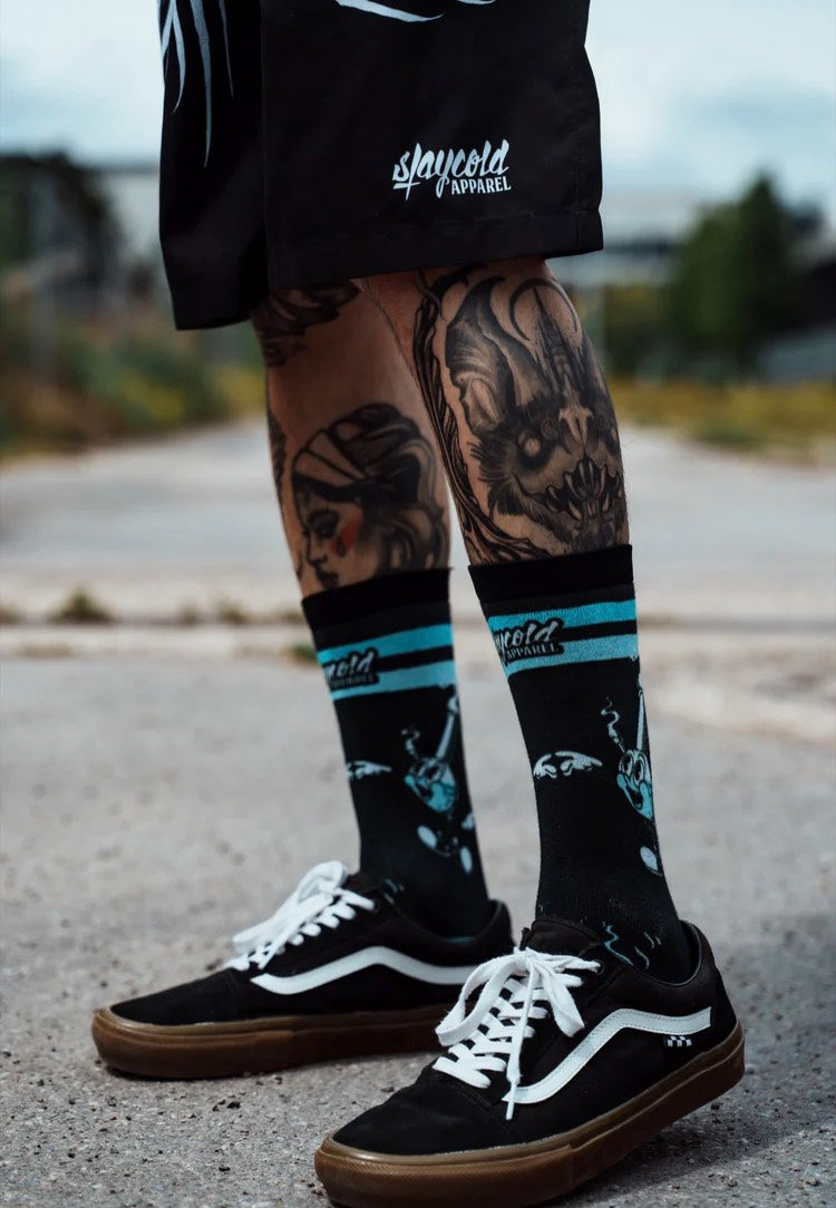 Stay Cold Apparel - Cloud Nine Black - Socks | Neutral-Image