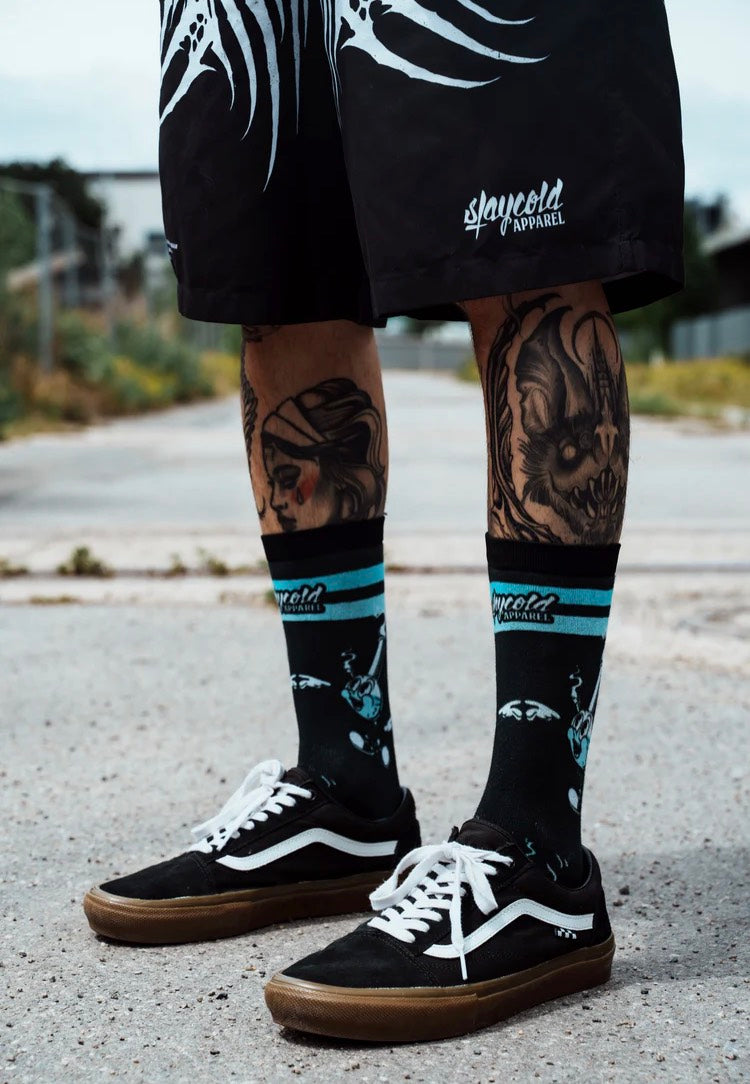 Stay Cold Apparel - Cloud Nine Black - Socks | Neutral-Image