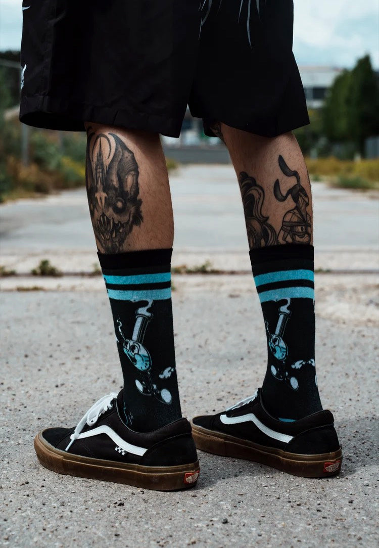 Stay Cold Apparel - Cloud Nine Black - Socks | Neutral-Image