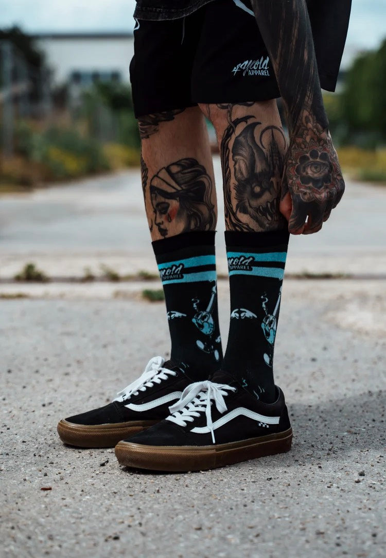 Stay Cold Apparel - Cloud Nine Black - Socks | Neutral-Image