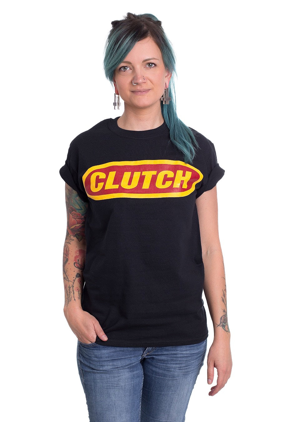 Clutch - Logo - T-Shirt | Women-Image