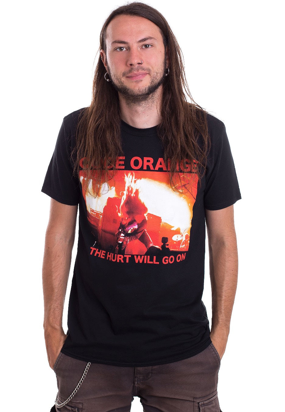 Code Orange - Red Hurt Photo - T-Shirt | Men-Image
