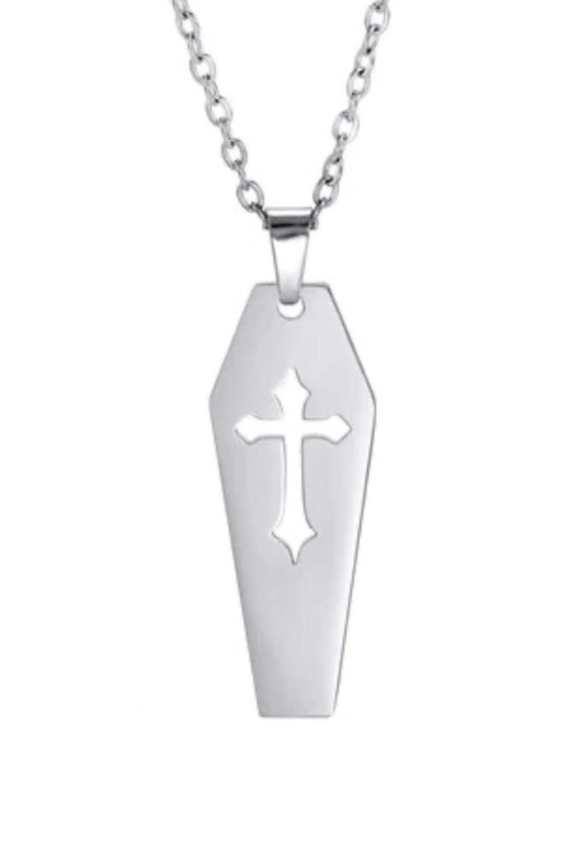 Easure - Coffin - Necklace | Neutral-Image