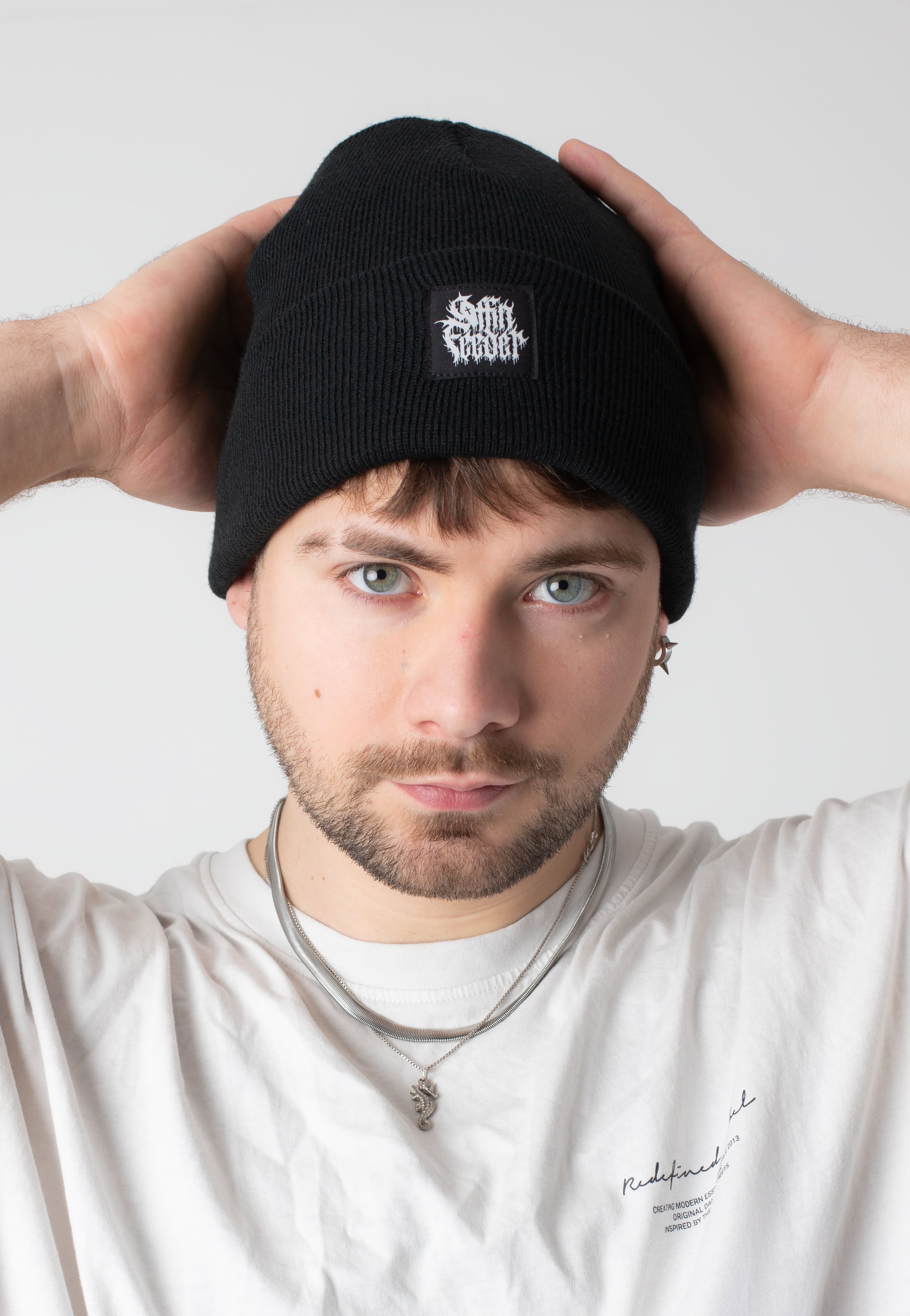 Coffin Feeder - Logo - Long Beanie | Neutral-Image