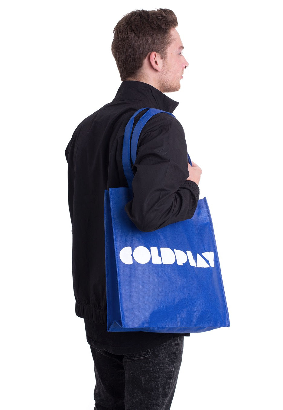 Coldplay - Logo Blue - Tote Bag | Neutral-Image