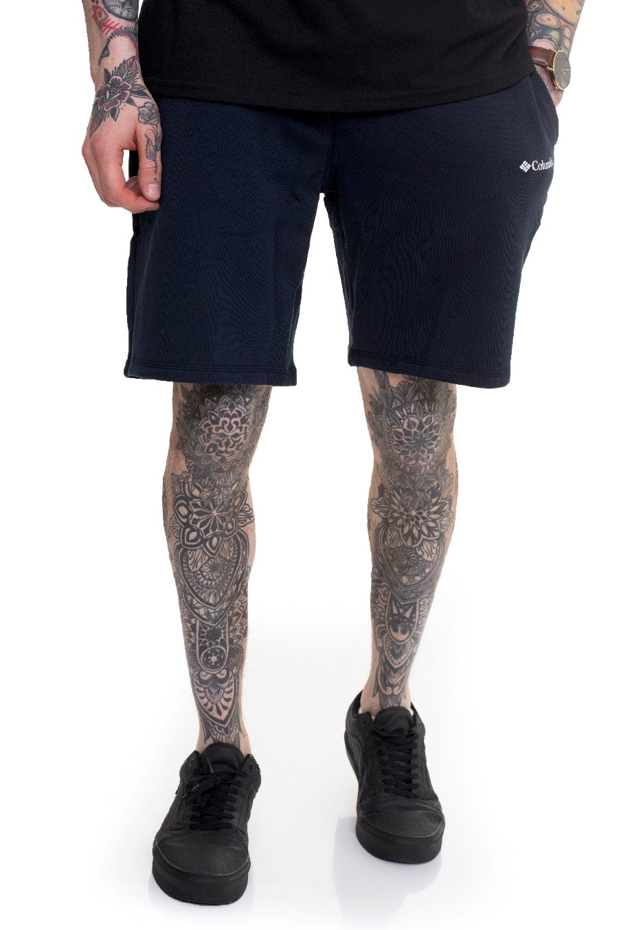 Columbia - Logo Fleece Collegiate Navy - Shorts | Men-Image