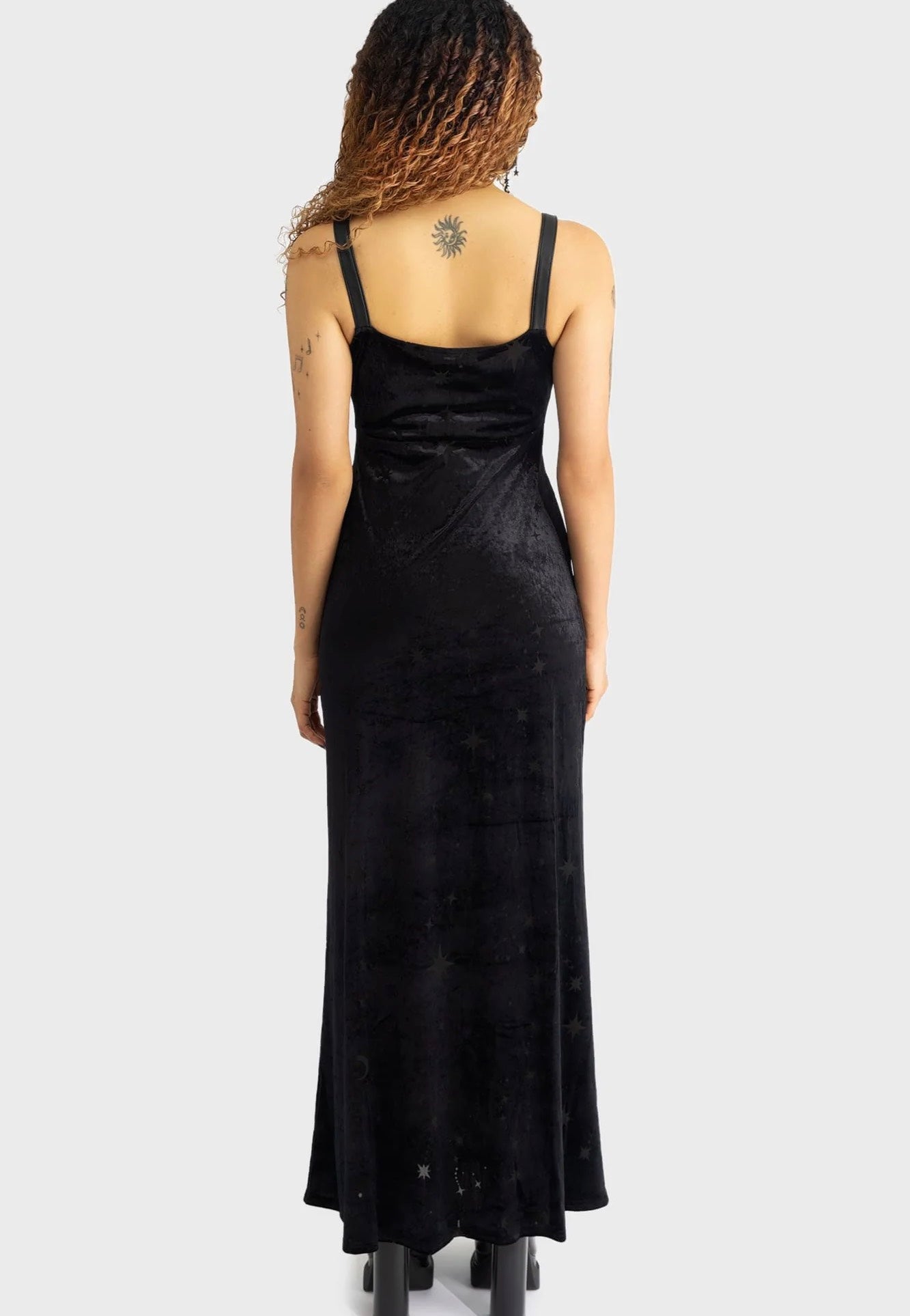 Killstar - Coma Star Maxi Black - Dress | Women-Image