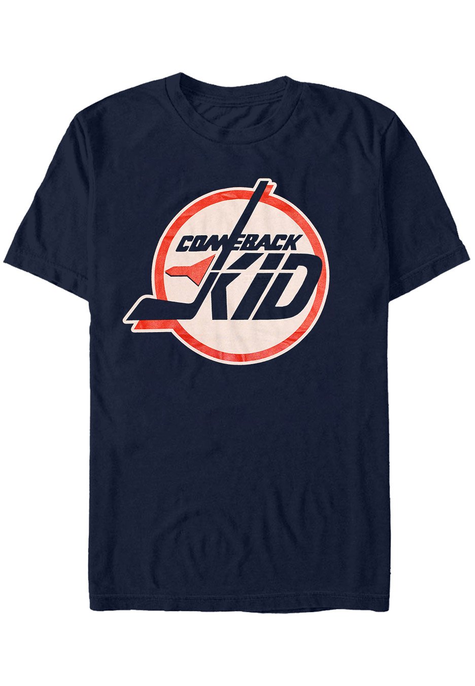 Comeback Kid - Circle Navy - T-Shirt | Neutral-Image