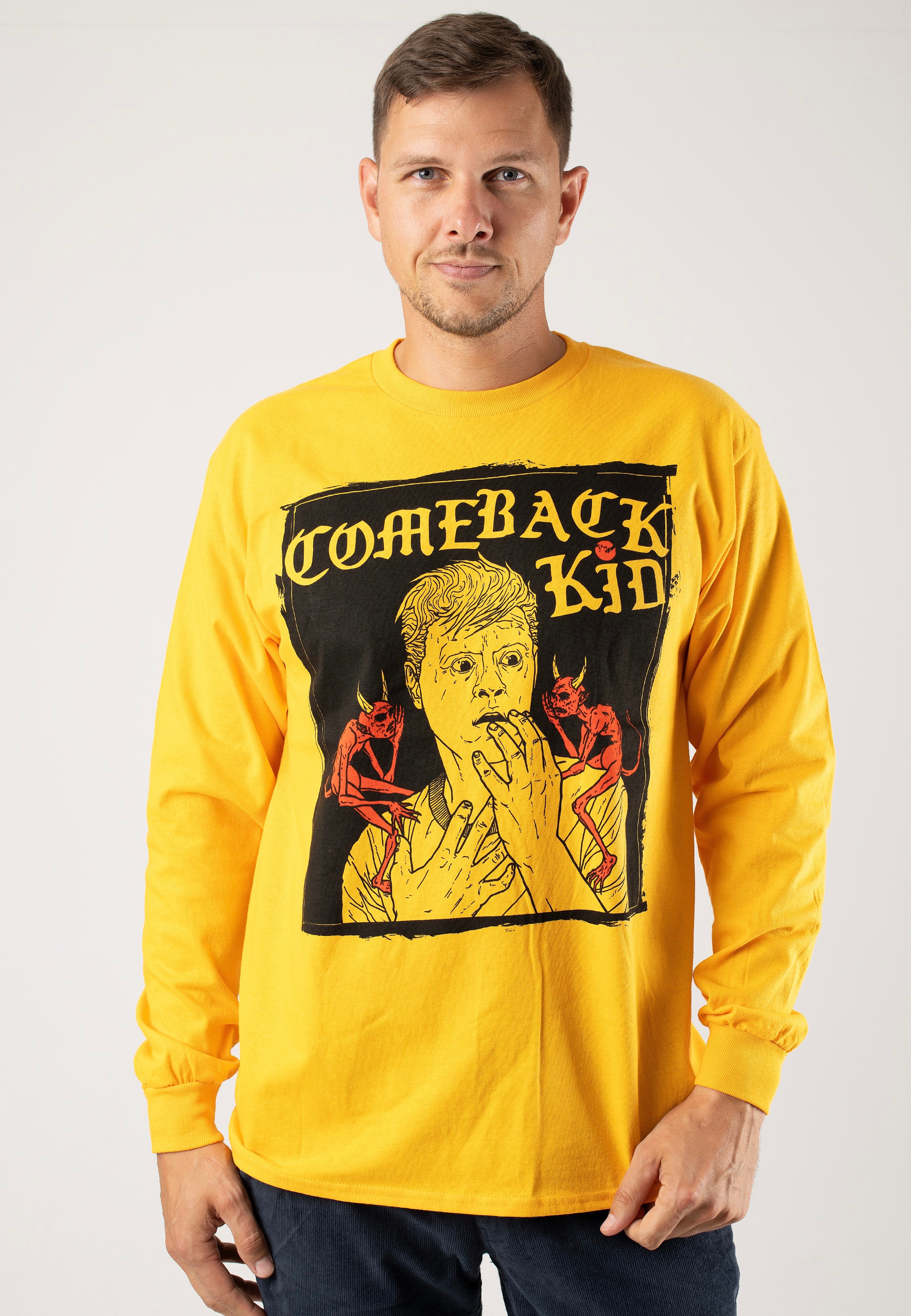 Comeback Kid - Devils On My Shoulder Gold - Longsleeve | Men-Image