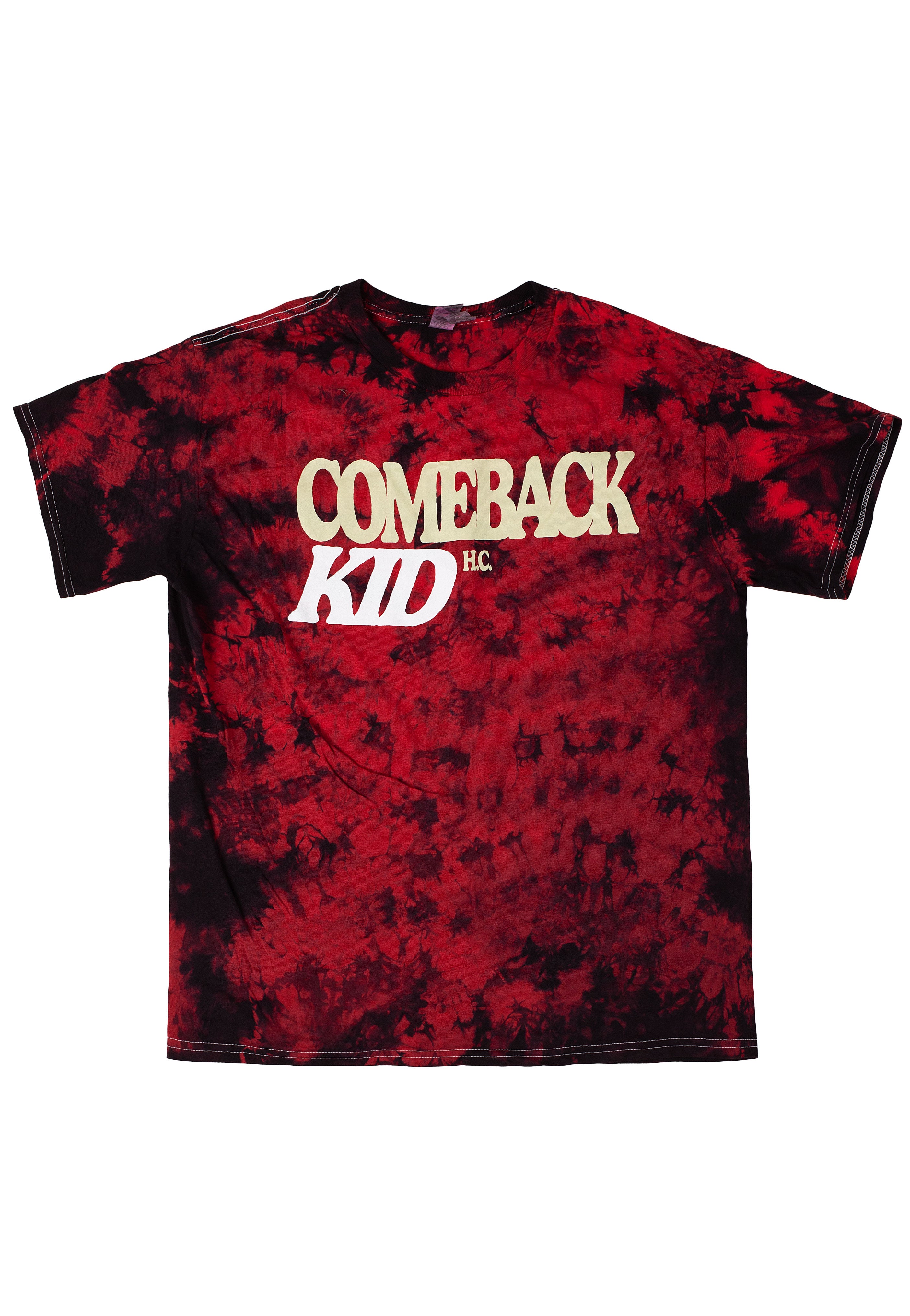 Comeback Kid - Worldwide Red/Black Tie Dye - T-Shirt | Neutral-Image