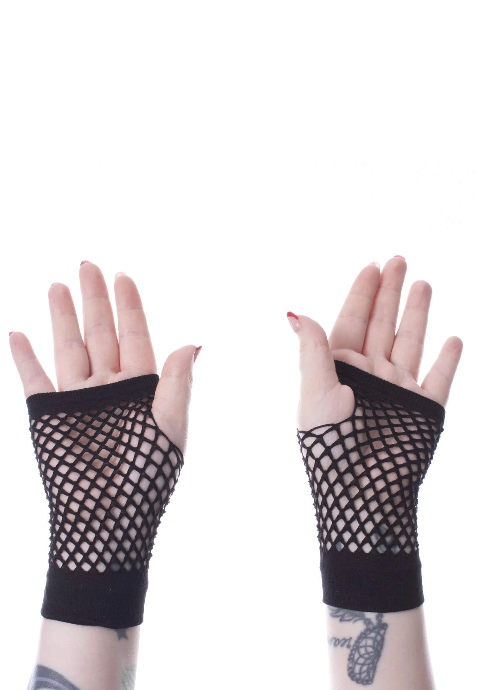 Poizen Industries - Corrine Mesh Black - Gloves | Neutral-Image