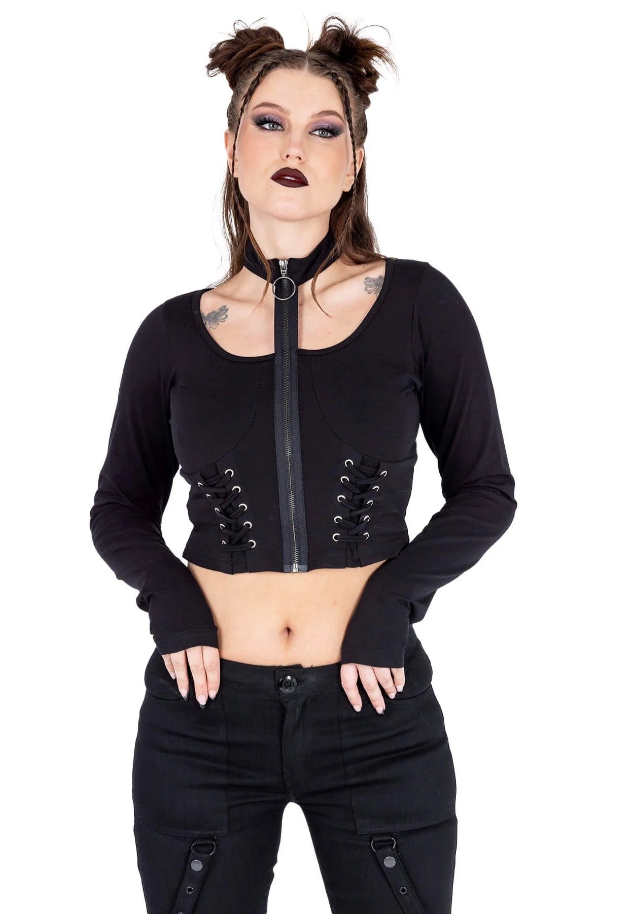 Vixxsin - Cosmo Black - Top | Women-Image