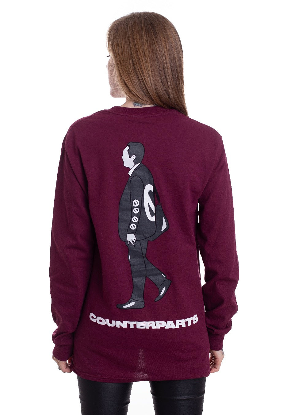 Counterparts - Private Room Maroon - Longsleeve | Women-Image