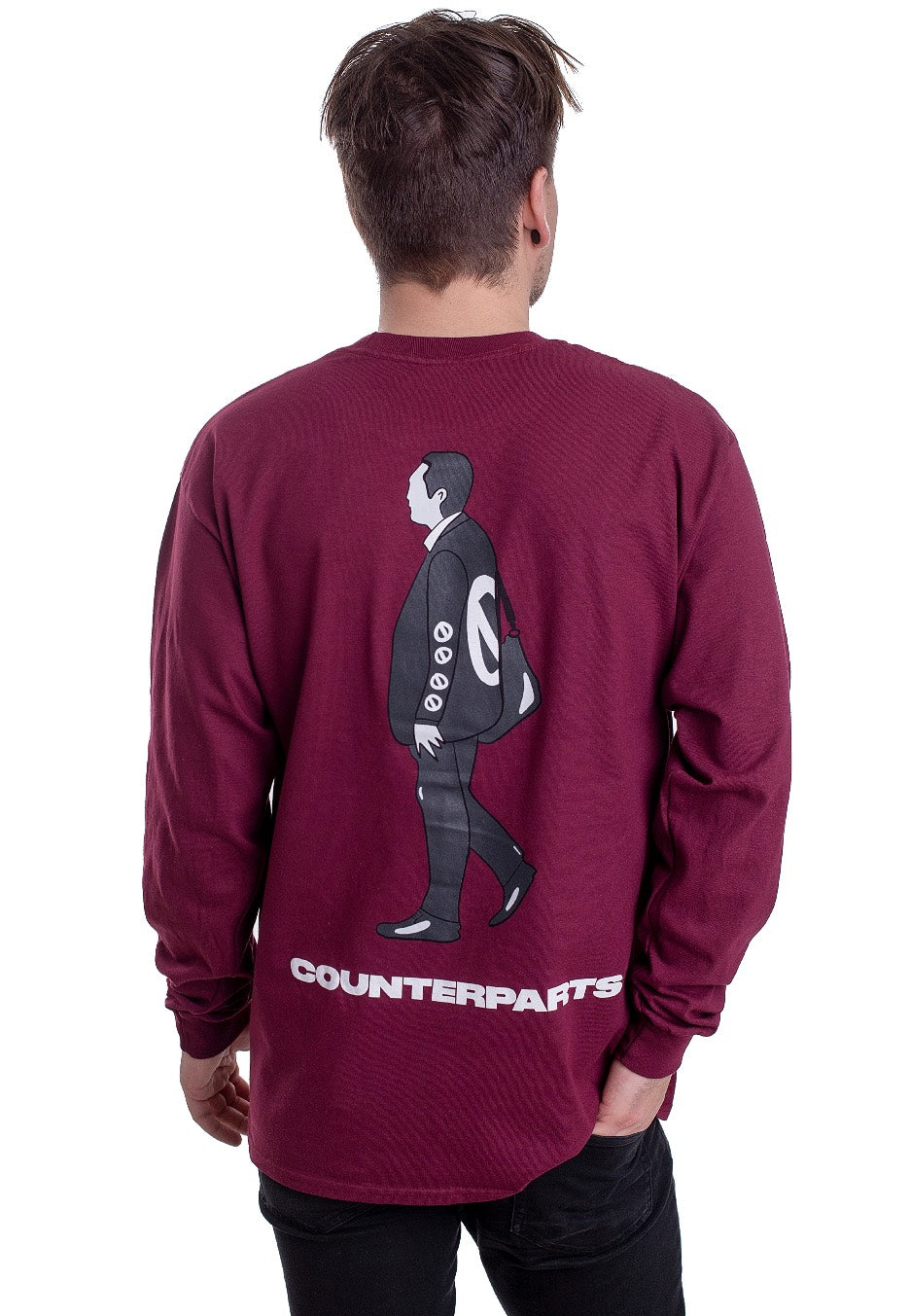 Counterparts - Private Room Maroon - Longsleeve | Men-Image