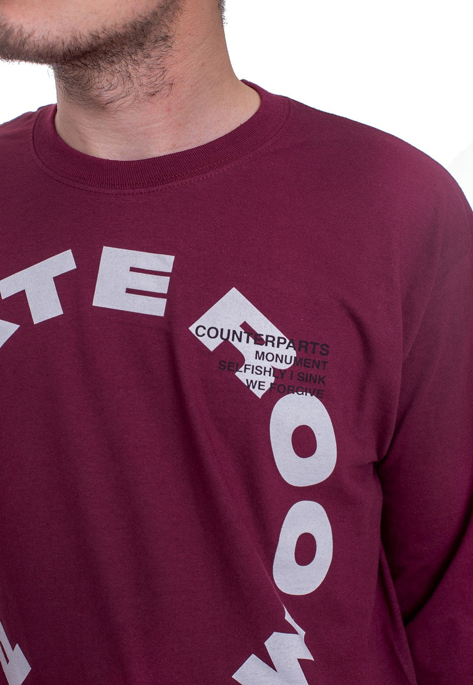 Counterparts - Private Room Maroon - Longsleeve | Men-Image