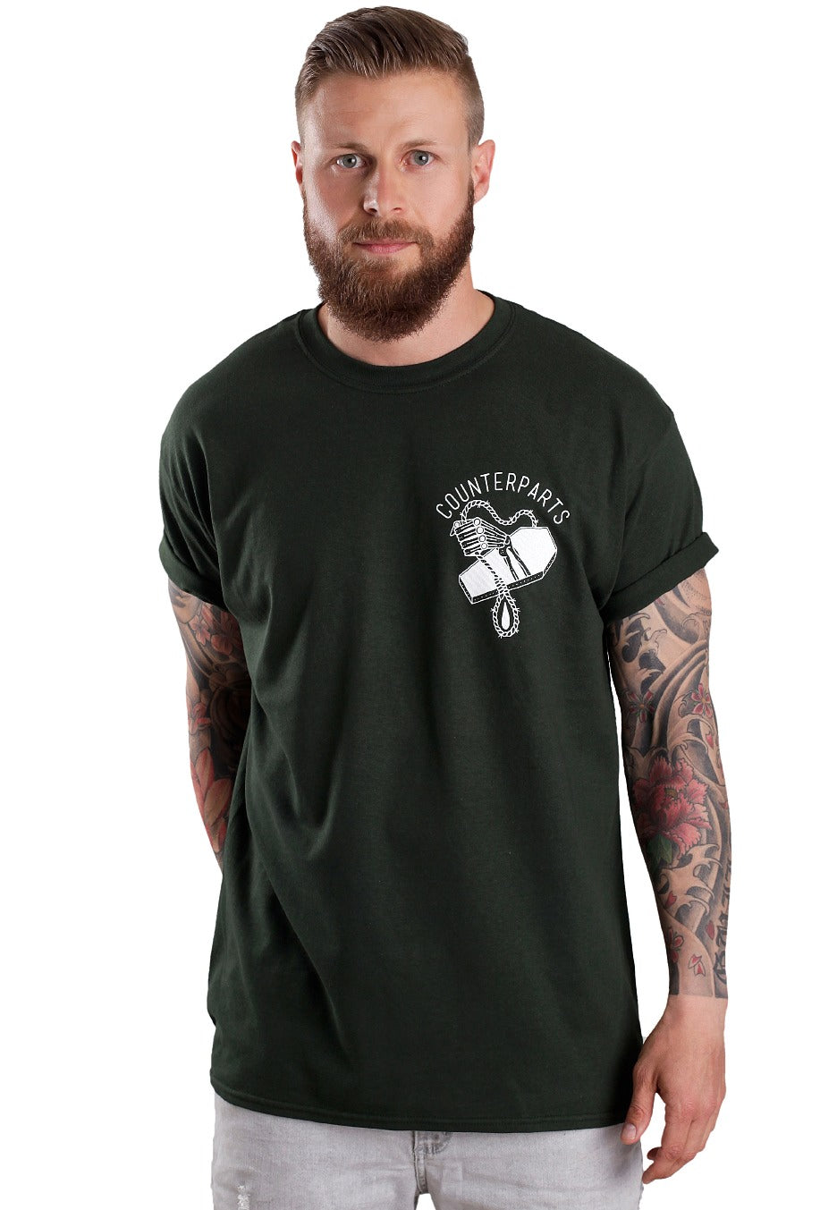 Counterparts - Sling Forest Green - T-Shirt | Men-Image