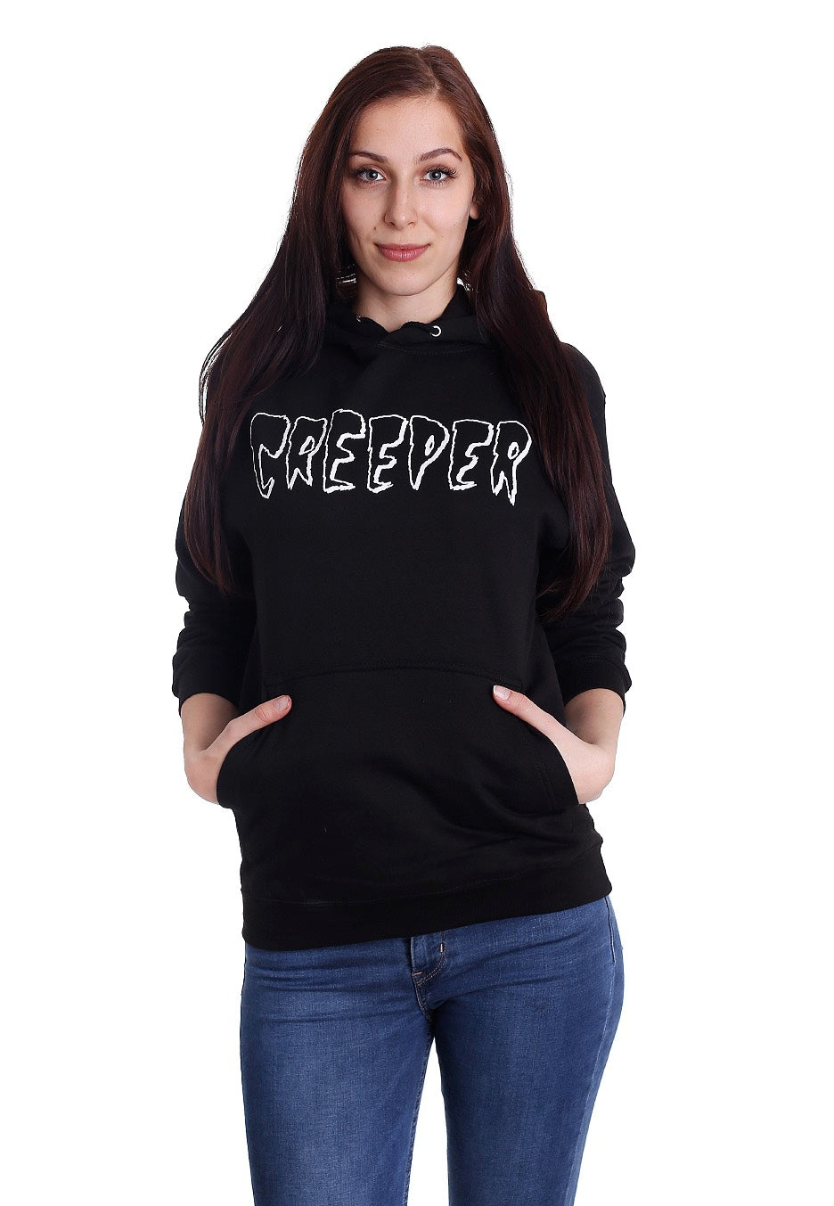 Creeper - Death Card - Hoodie | Women-Image