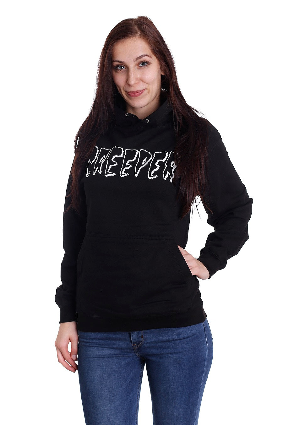 Creeper - Death Card - Hoodie | Women-Image