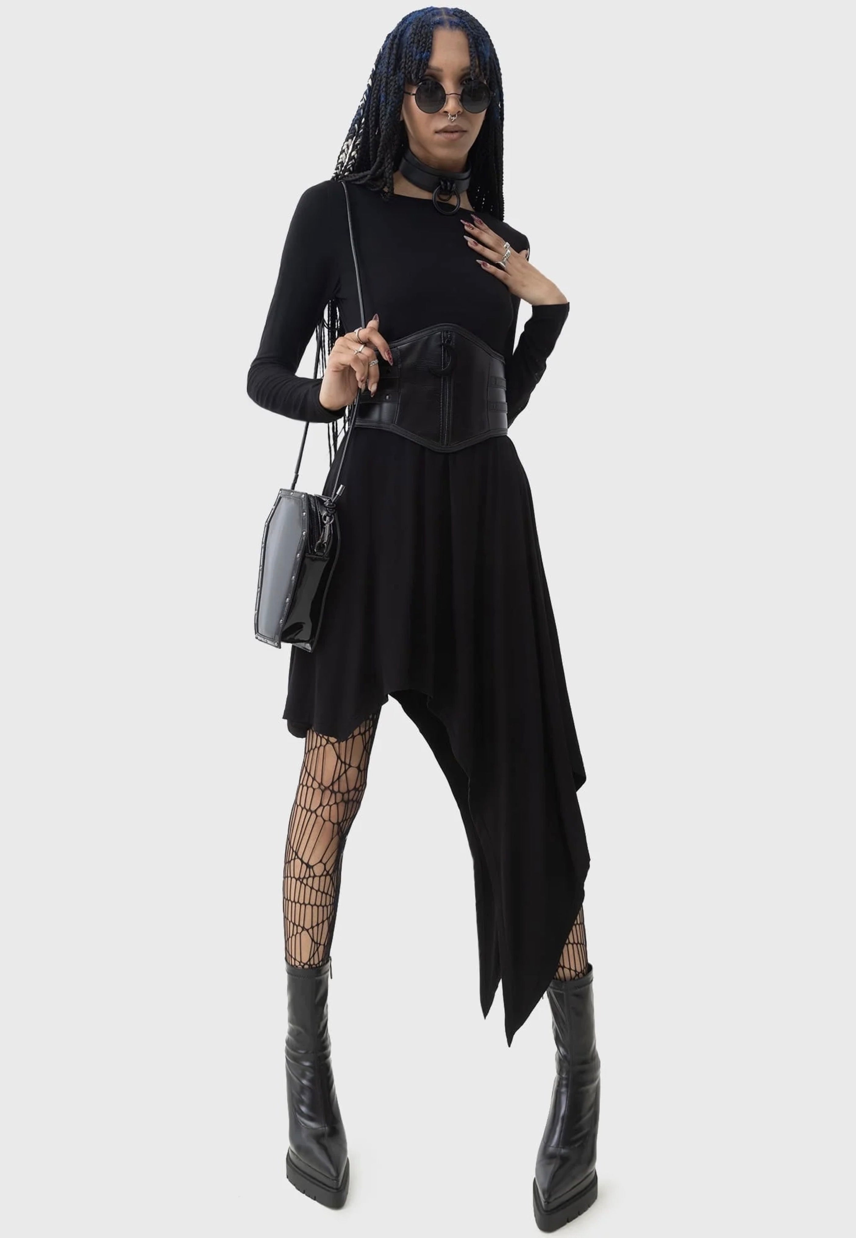 Killstar x Kihilist - Crescent Doom Black - Dress | Women-Image