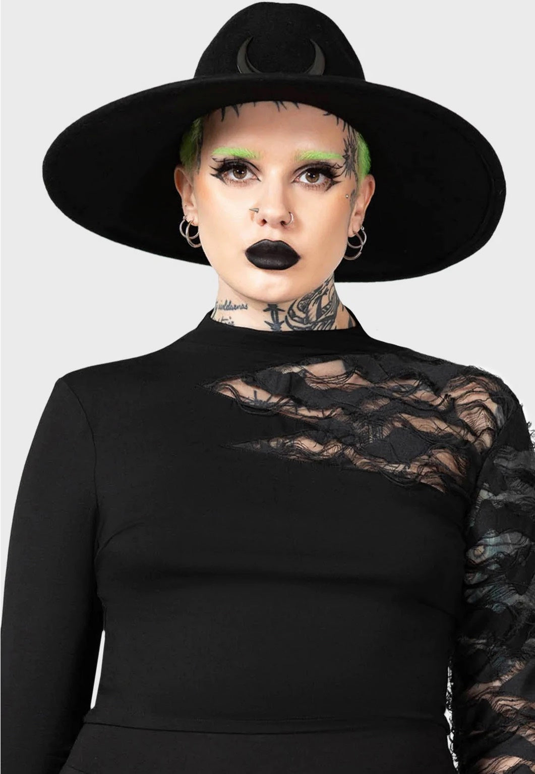 Killstar - Crescent Fedora Black - Hat | Neutral-Image