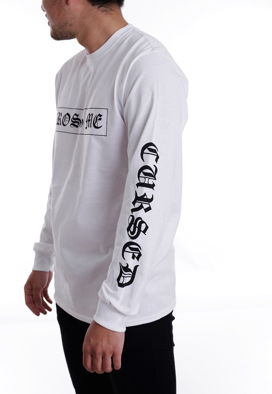 Cross Me - Feeling Numb White - Longsleeve | Men-Image