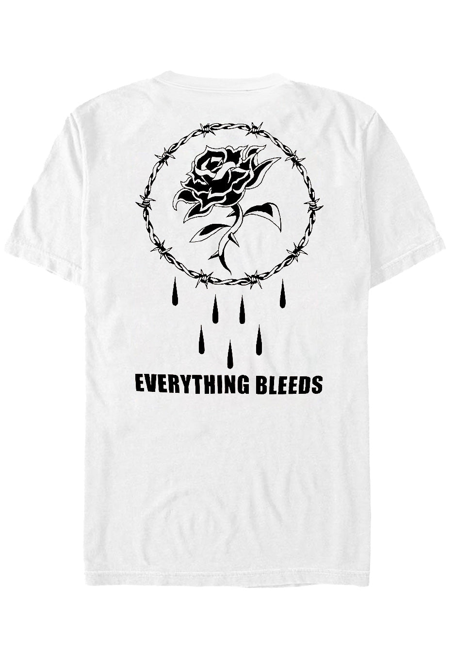 Crown Magnetar - Everything Bleeds White - T-Shirt | Neutral-Image