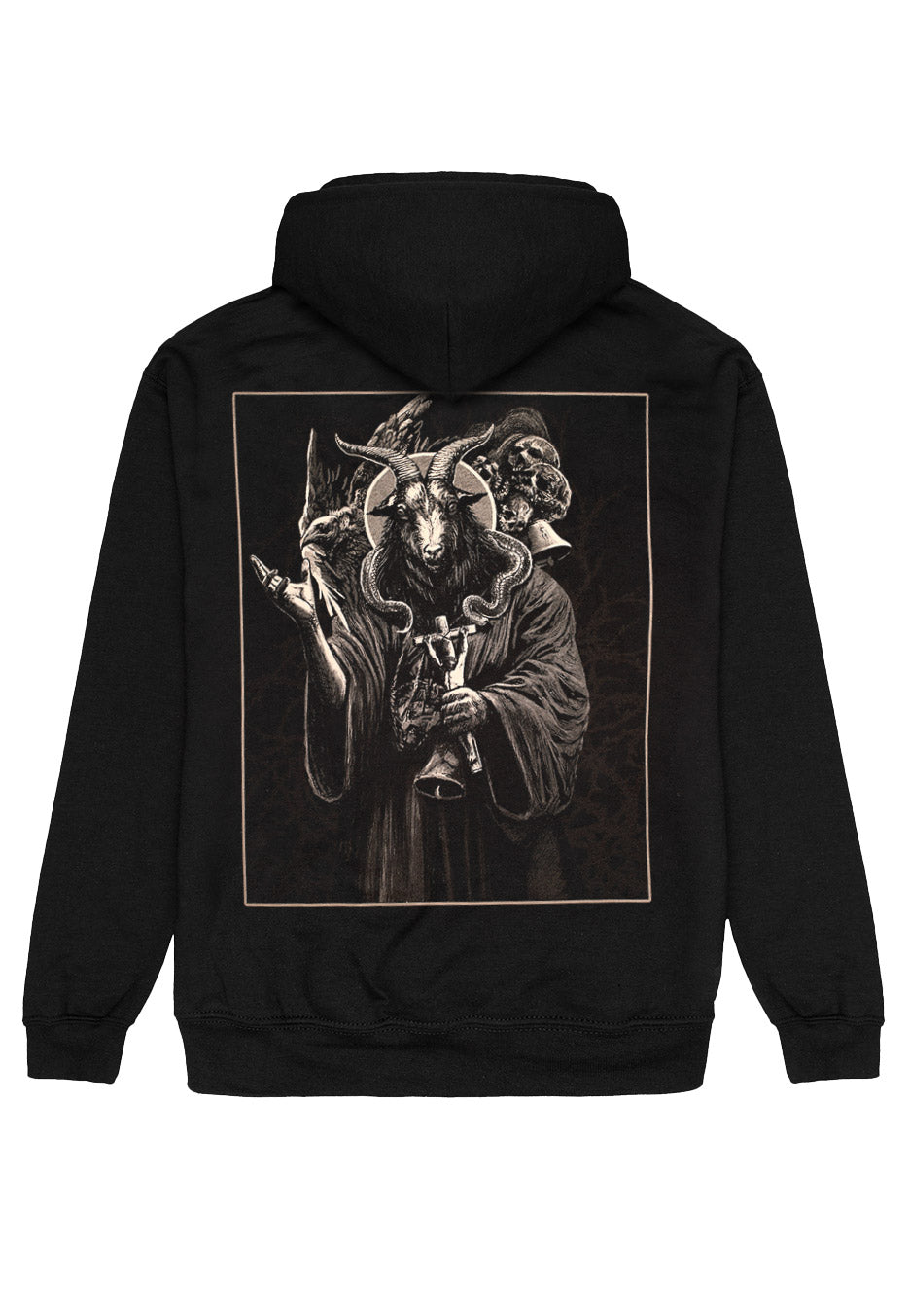 Crown Magnetar - Goat Monk - Hoodie | Neutral-Image