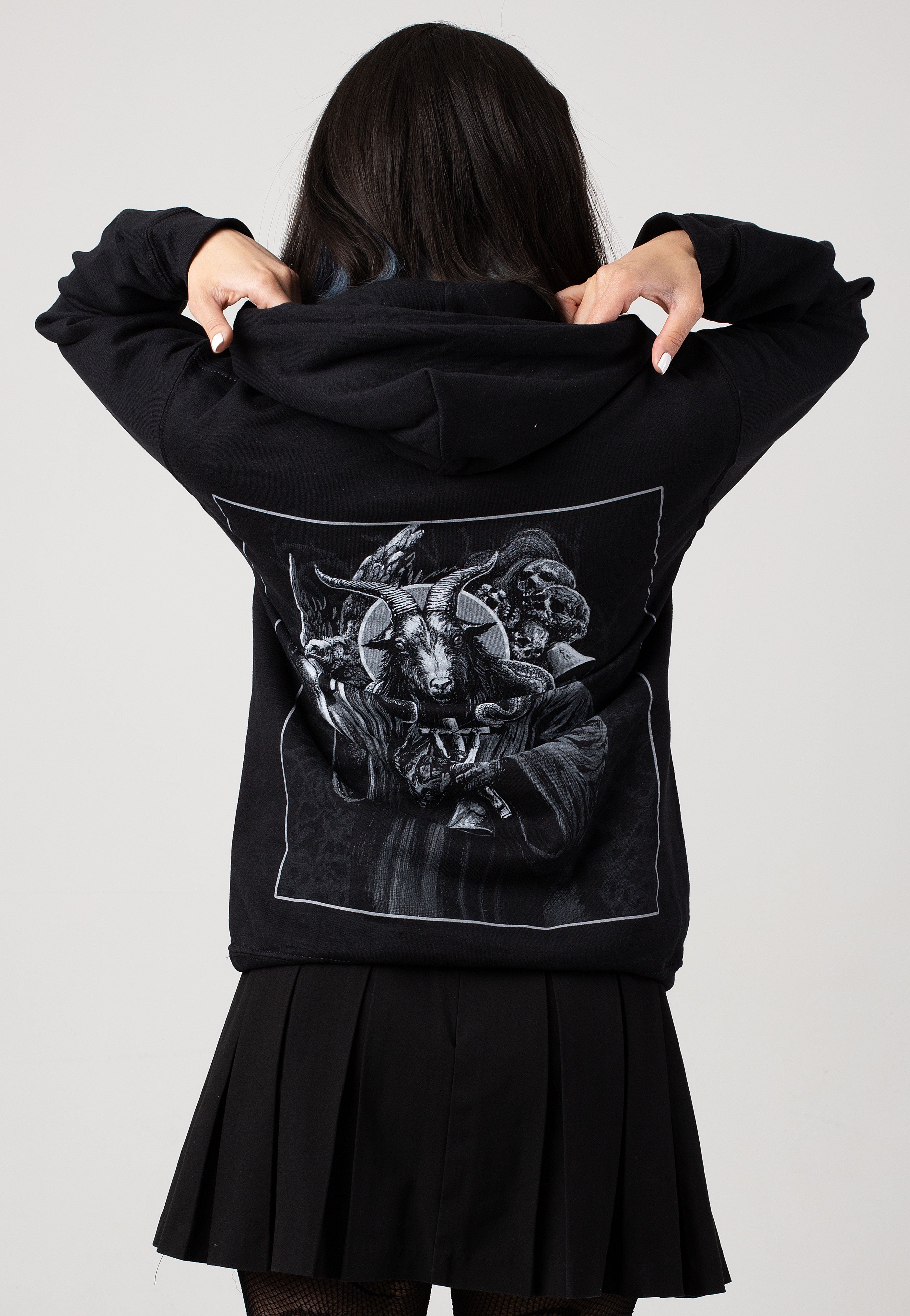 Crown Magnetar - Goat Monk - Hoodie | Women-Image