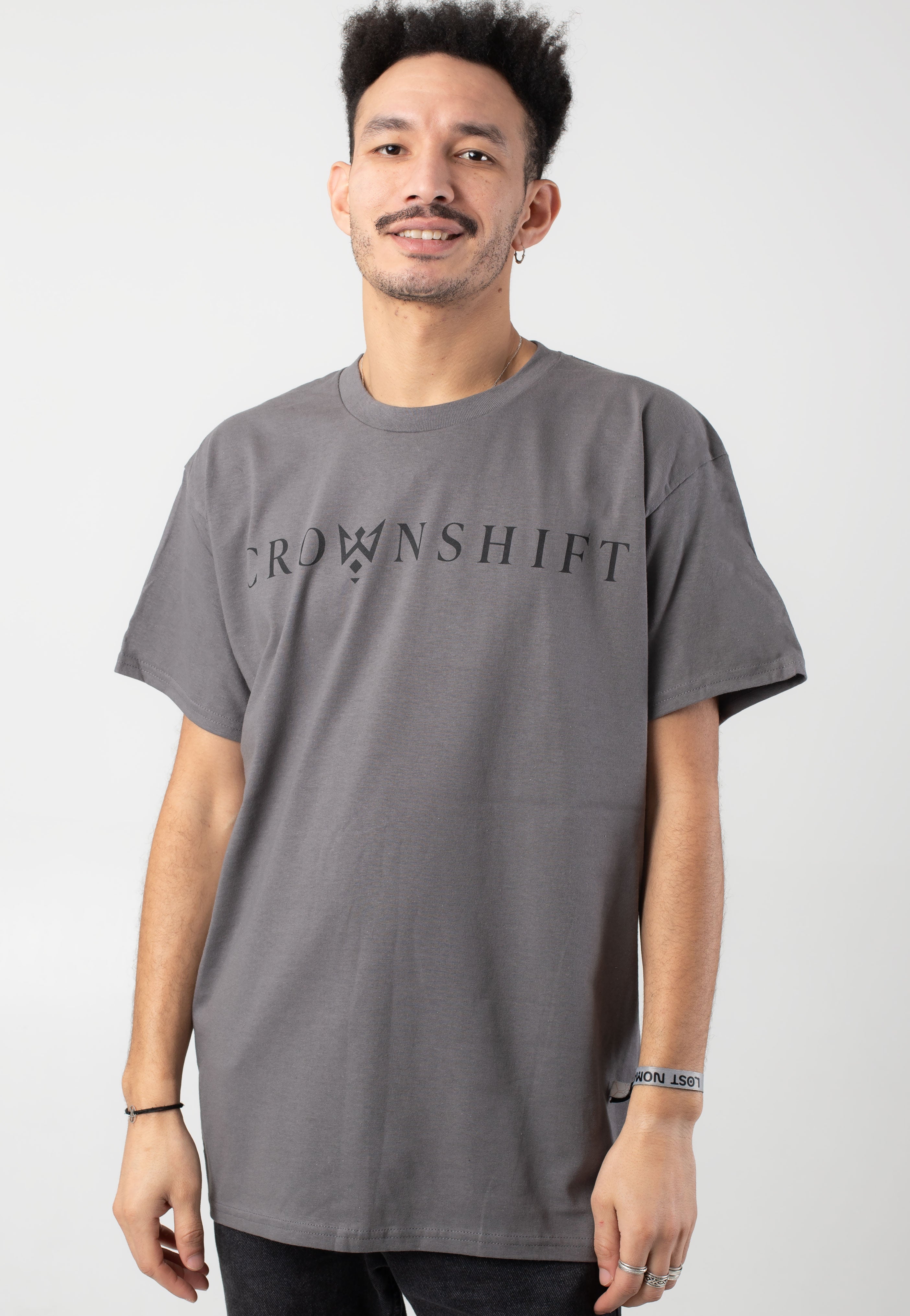 Crownshift - Logo Grey - T-Shirt | Men-Image