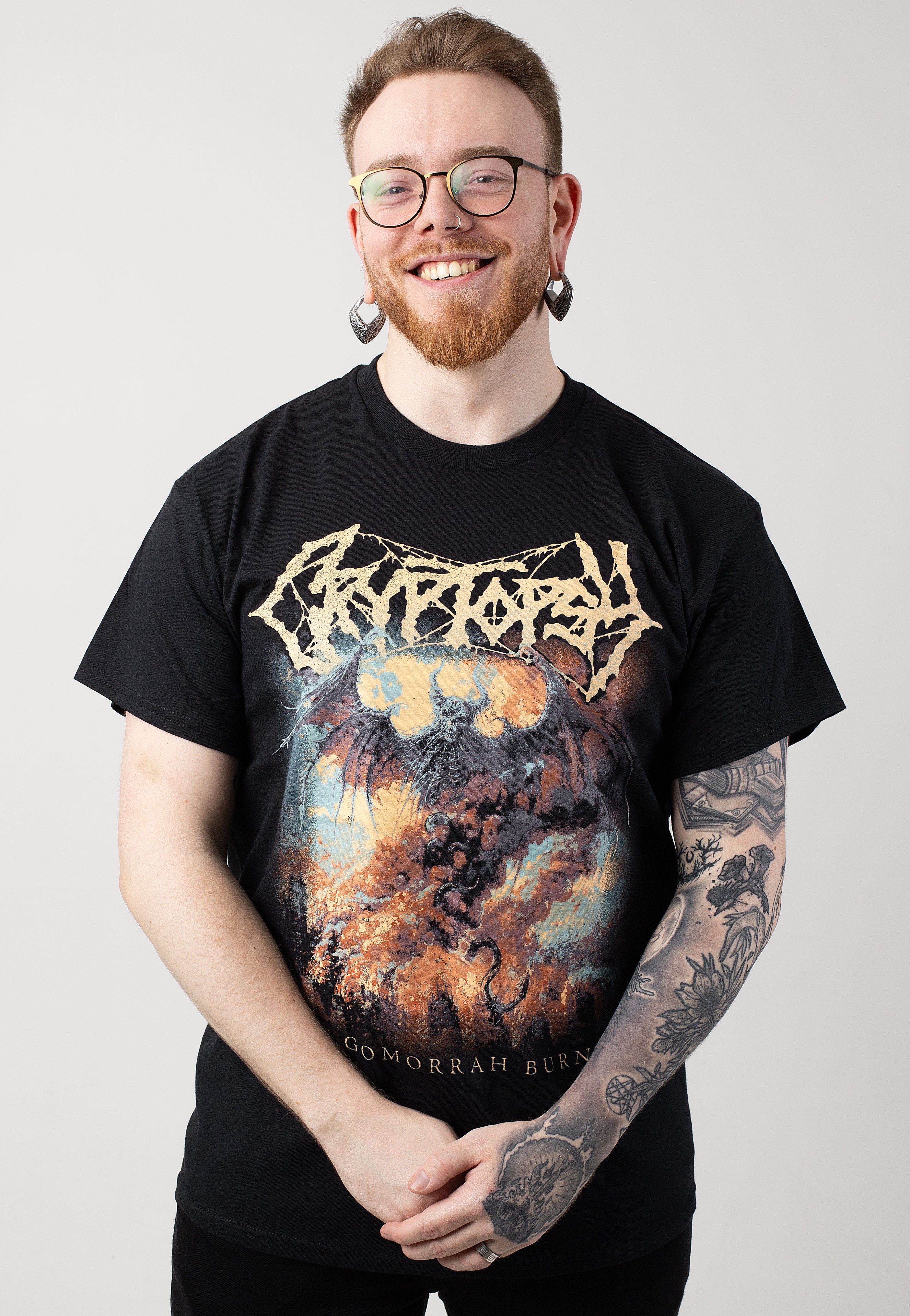 Cryptopsy - As Gomorrah Burns - T-Shirt | Men-Image