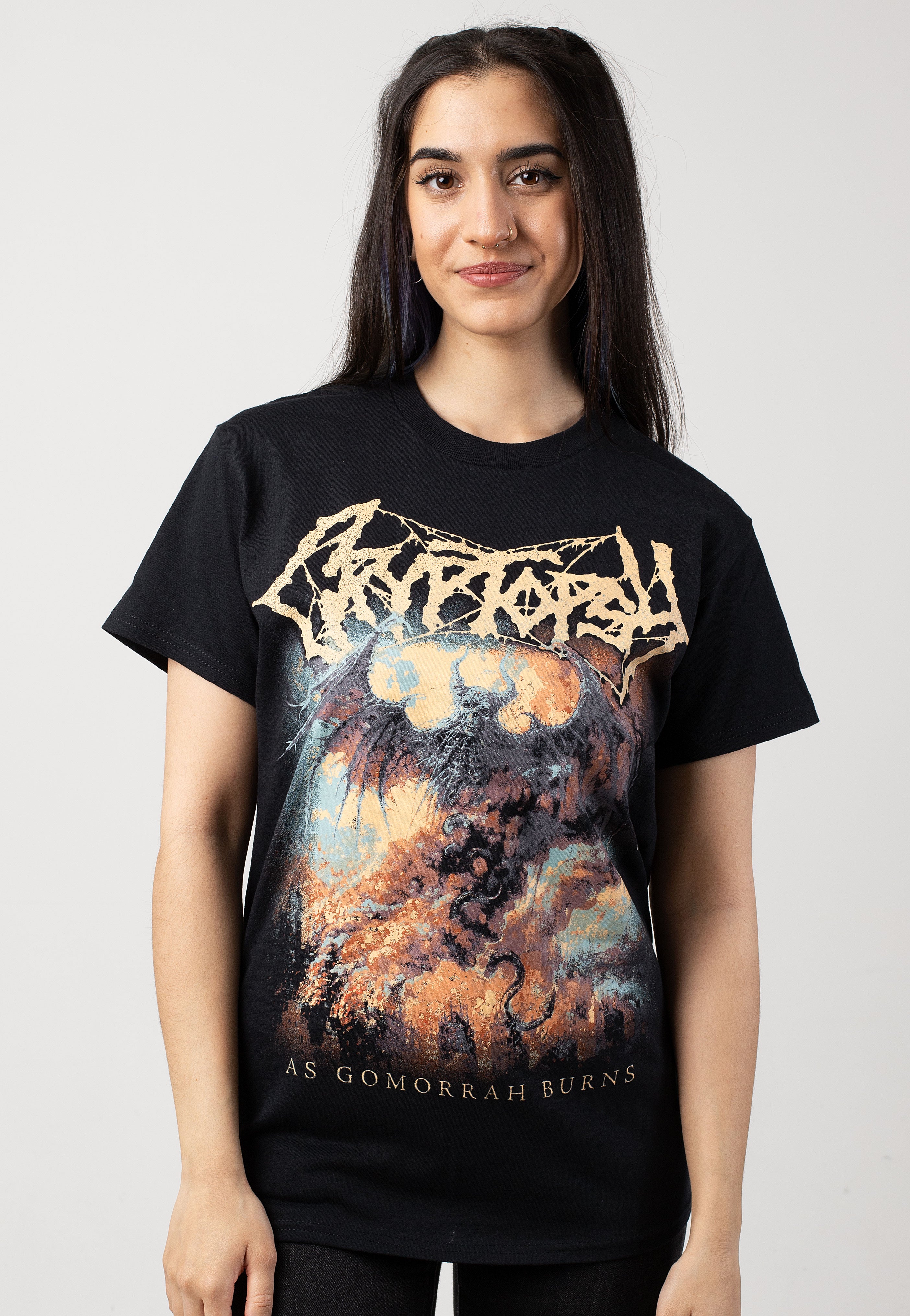 Cryptopsy - As Gomorrah Burns - T-Shirt | Women-Image